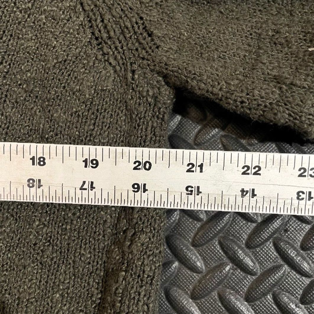 Tommy Bahama Tommy Bahama Hooded Sweater Olive Green V-Neck Cable Knit Women Size XL Pullover Pullover (Regular) Womens Size XL / US 12-14 / IT 48-50 - 6 Thumbnail