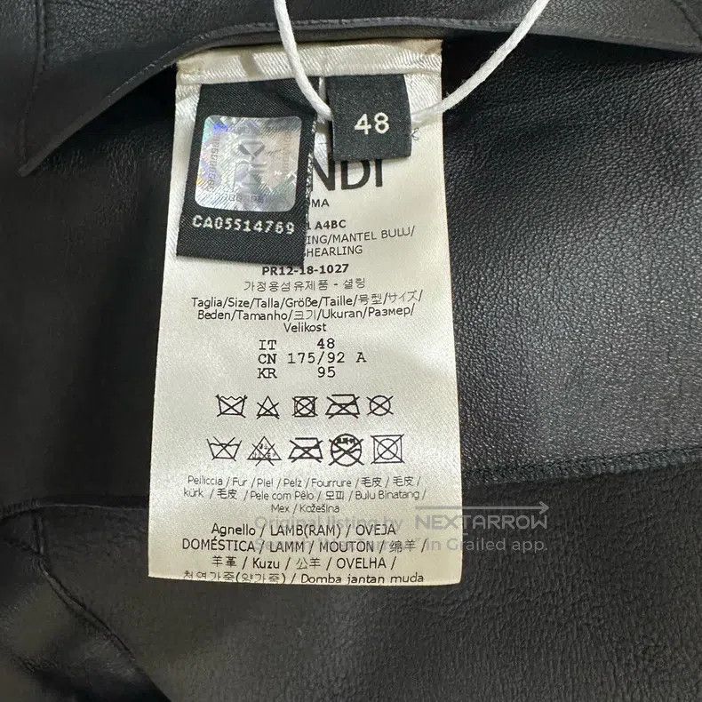 Fendi Fendi Leather and Fur Integrated Double F Embroidery Logo Size US M / EU 48-50 / 2 - 5 Thumbnail