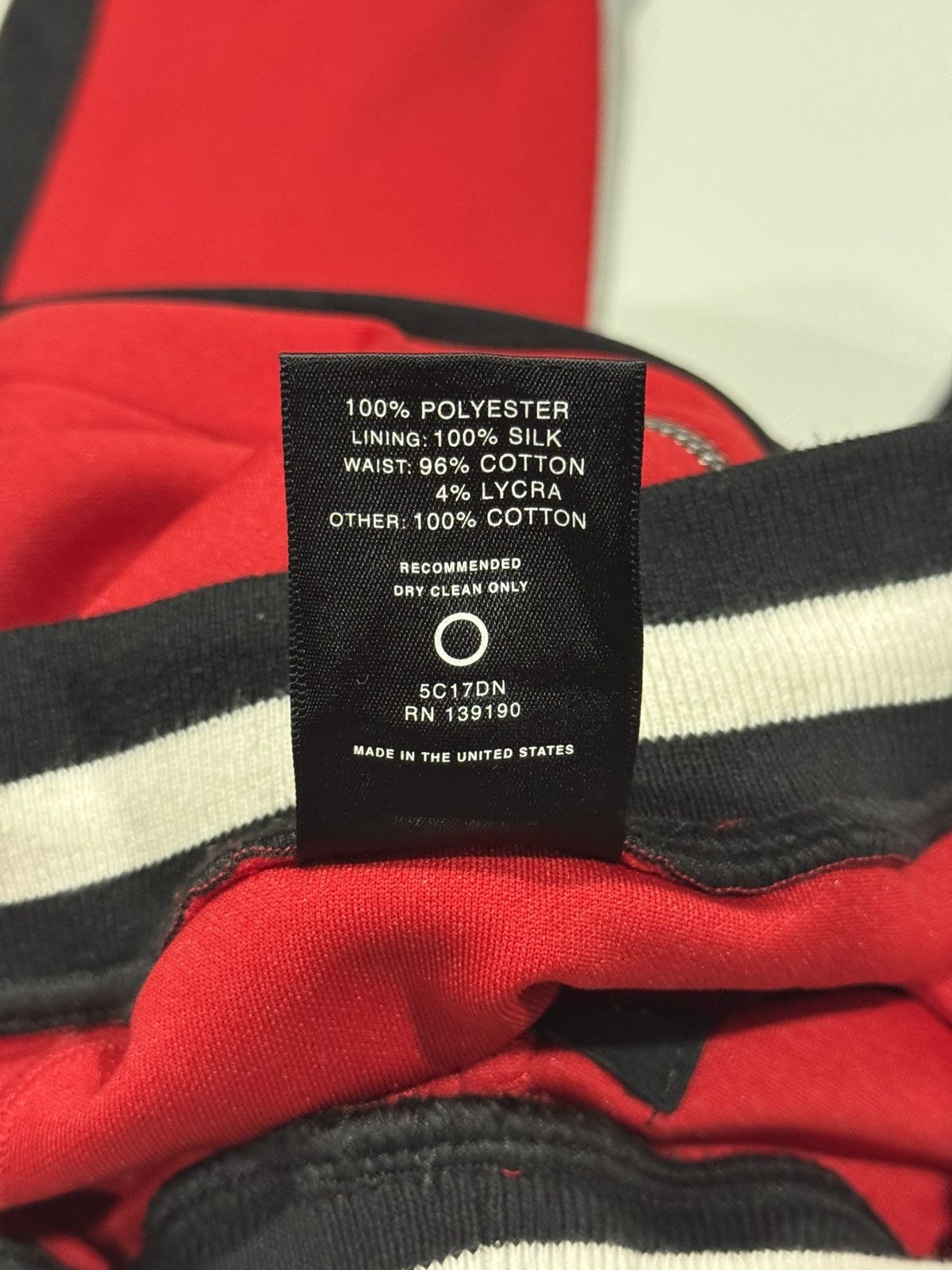 Fear of God Fear of God Fifth Collection 2017 Red Track Pants XL 34x36 Size US 34 / EU 50 - 8 Thumbnail