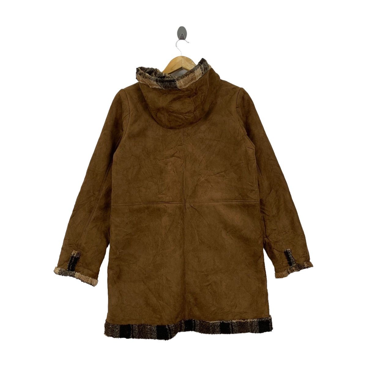 Japanese Brand TITICACA Toggle Button Wool Hoodie Duffle Coat Jacket Size US L / EU 52-54 / 3 - 2 Thumbnail