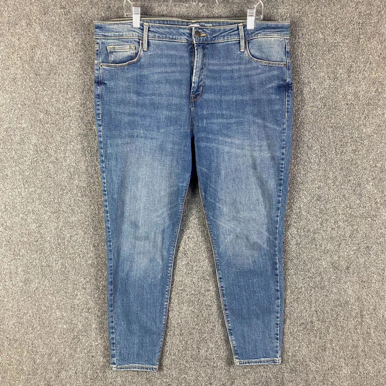 Old Navy Old Navy Rockstar Jeans Women's 18 Super Skinny High Rise Size 40" / US 18 - 1 Thumbnail