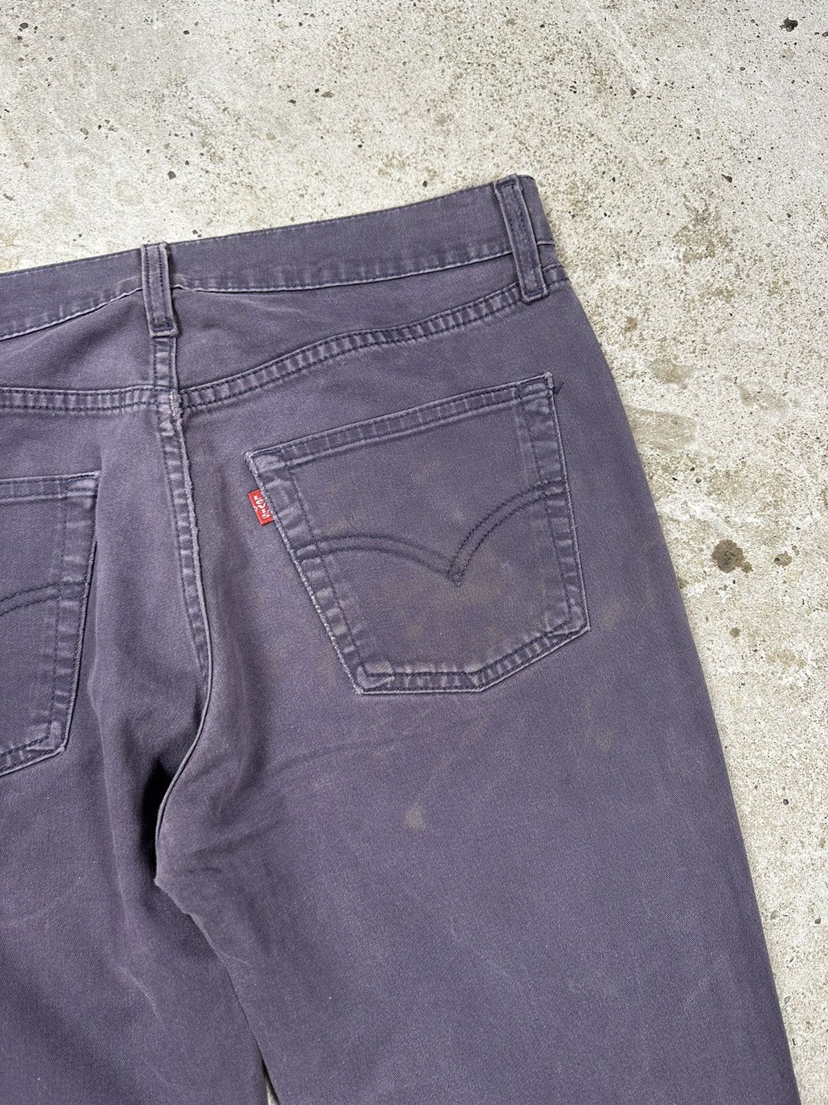 Levi's × Vintage Vintage 2000 Levi’s 525 Bootcut Flared Purple Wide Legs Pant Size US 32 / EU 48 - 14 Thumbnail