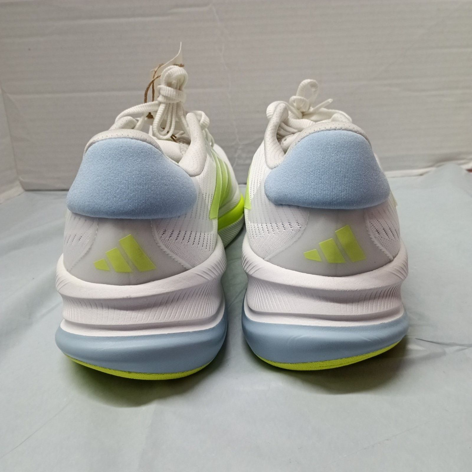 Adidas Adidas Supernova Ease White Yellow Running Shoes Men Size 10 Size US 10 / EU 43 - 4 Thumbnail