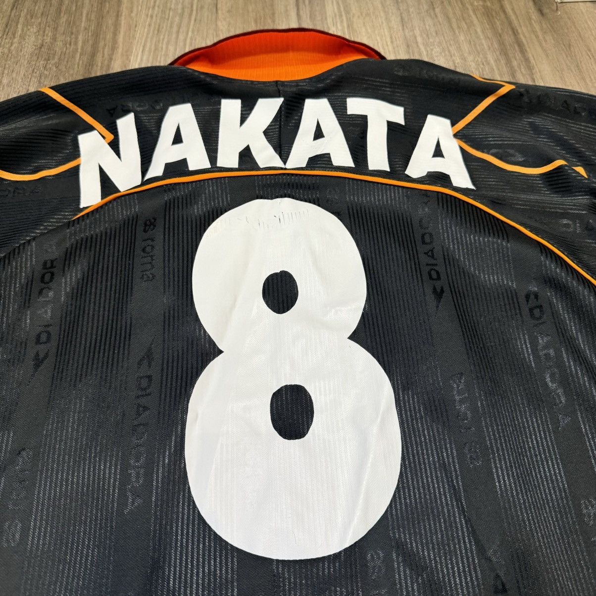 Diadora Roma 99/00 third away shirt #8 Nakata | Grailed