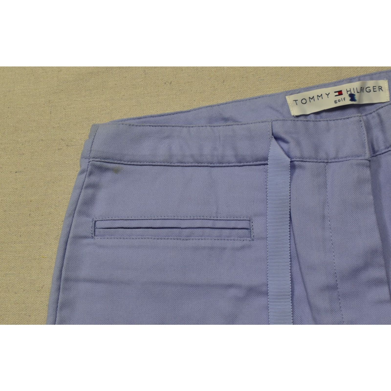 Tommy Hilfiger Tommy Hilfiger Golf Women's Size 8 Blue Chino Shorts Stretch Cotton Bermuda Casual Summer Spring Walking Golf Womens Size 30" / US 8 / IT 44 - 5 Thumbnail