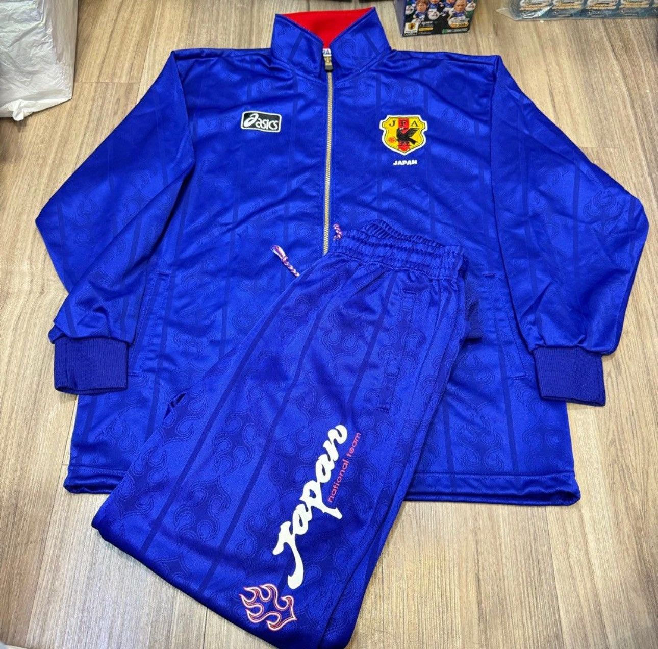 Asics Japan world cup 1998 tracksuit Size US L / EU 52-54 / 3 - 1 Thumbnail