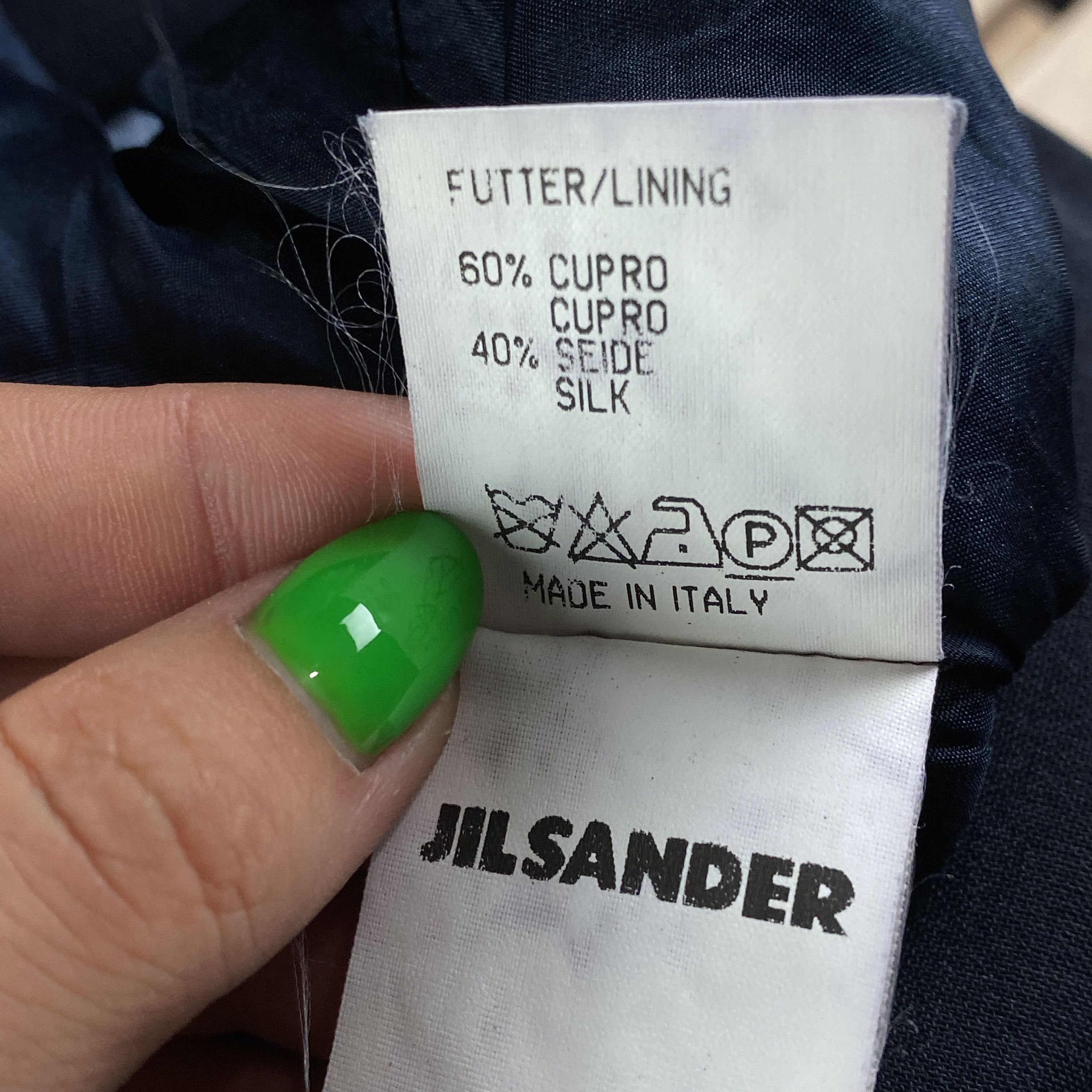 Jil Sander Womens Sleeveless Dress Jil Sander Size 36 Cupro Size XS / US 0-2 / IT 36-38 - 6 Thumbnail