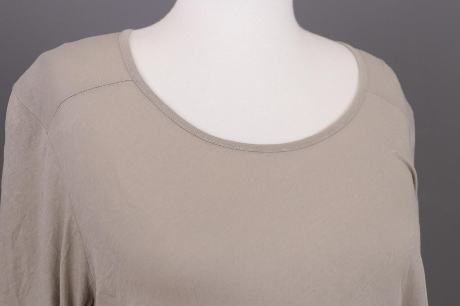 Oscar De La Renta Oska Beige Lagenlook Relaxed Pullover Top Size 2 / M Size XS / US 0-2 / IT 36-38 - 5 Thumbnail