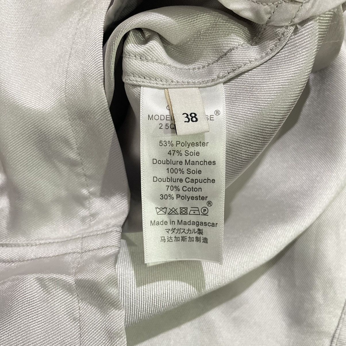 Celine Celine Silver Shimmer Hooded Jacket Size US M / EU 48-50 / 2 - 6 Thumbnail