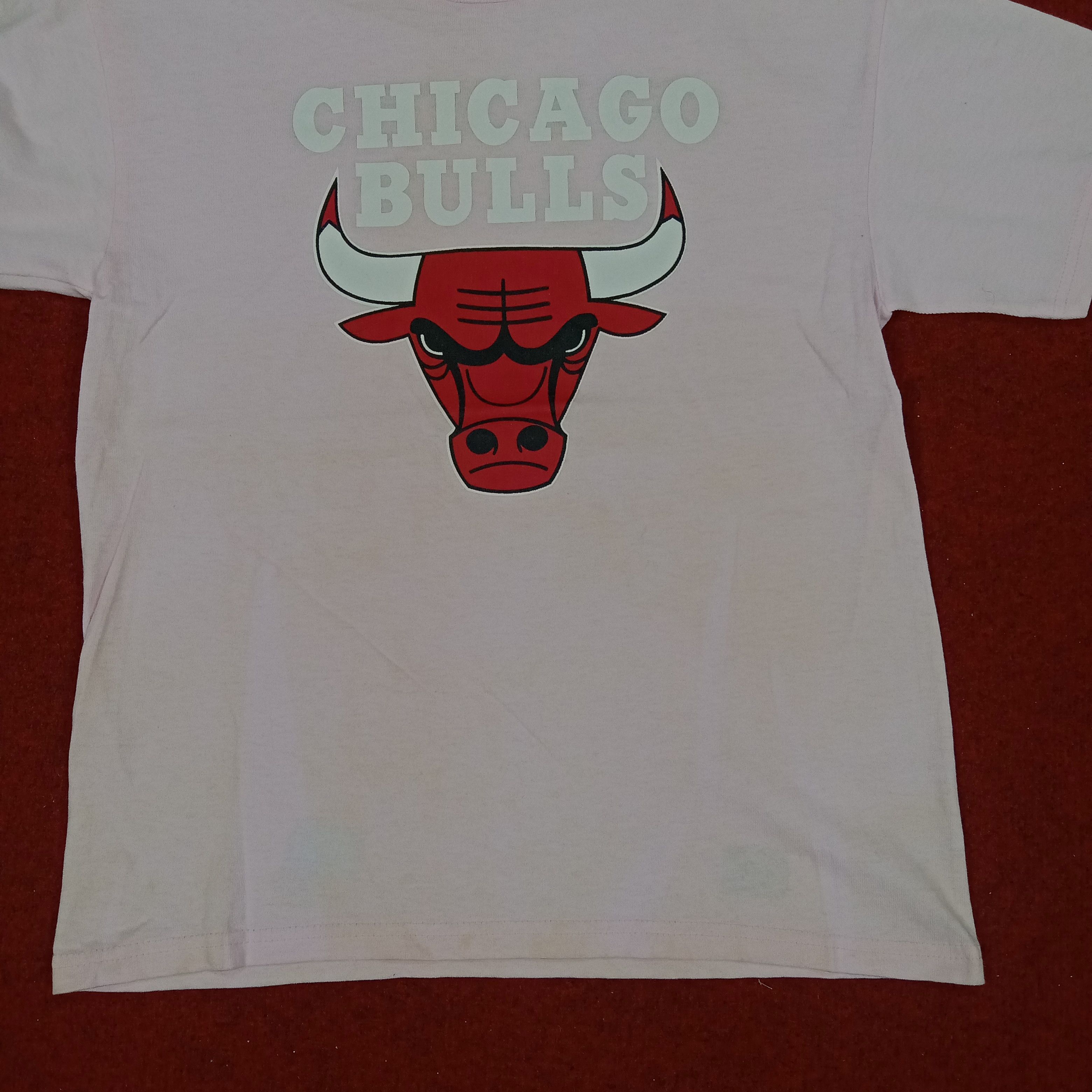 Chicago Bulls Big Logo Design NBA Team Tshirt