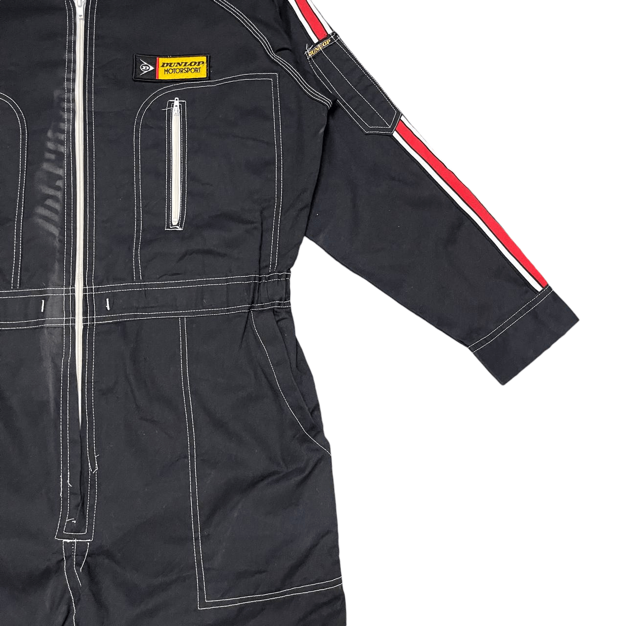 Dunlop Vintage Dunlop Motorsport Racing Coverall Size US 34 / EU 50 - 9 Thumbnail