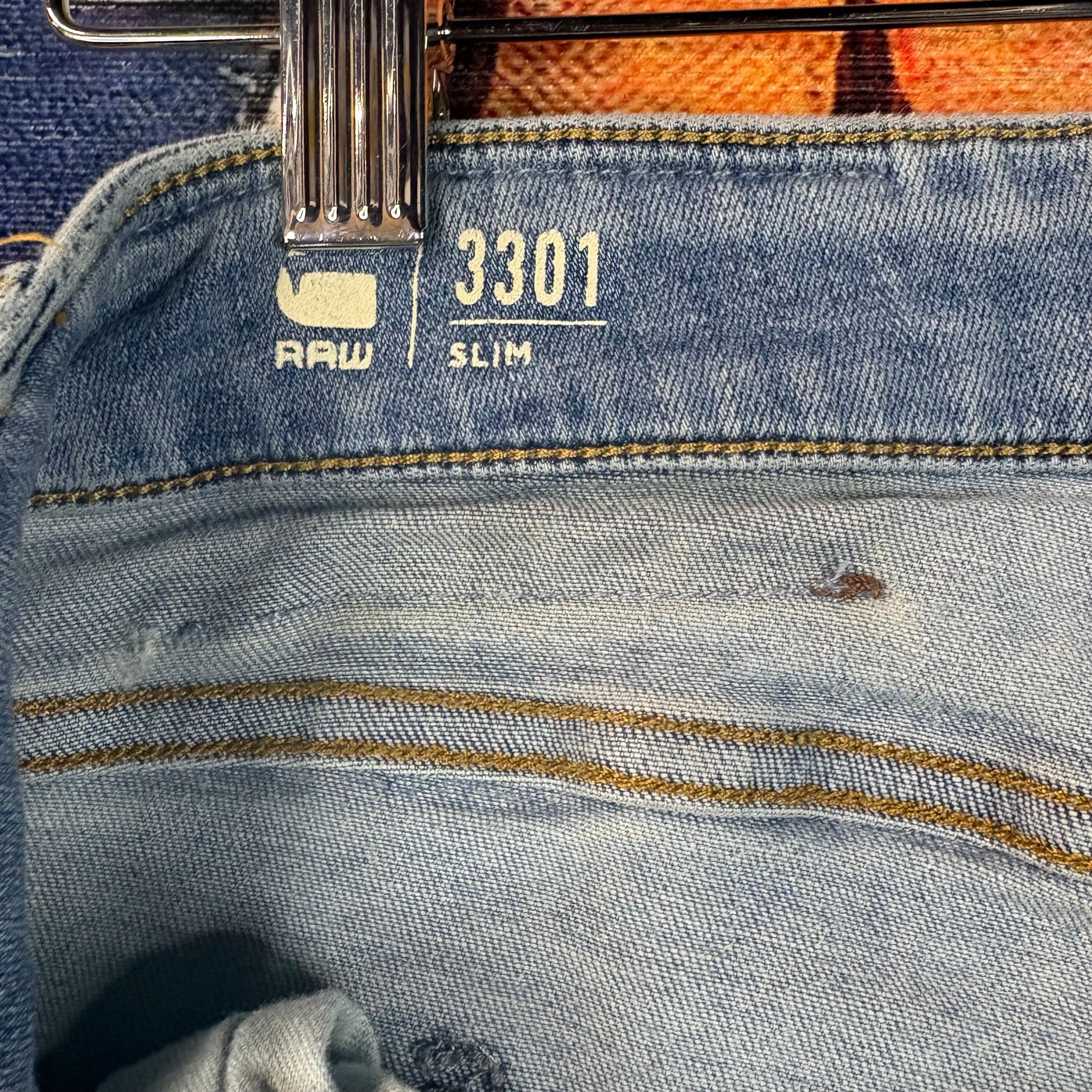 G-Star G-Star Slim Denim Jeans Size 32" Size US 32 / EU 48 - 2 Thumbnail