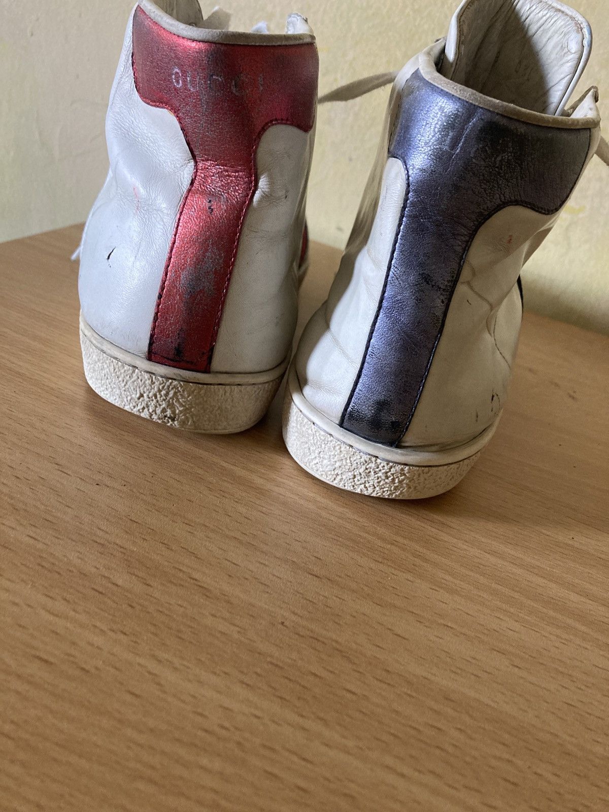 Gucci Gucci Ace hi top Sneakers Size 8 Size US 8 / EU 41 - 15 Thumbnail