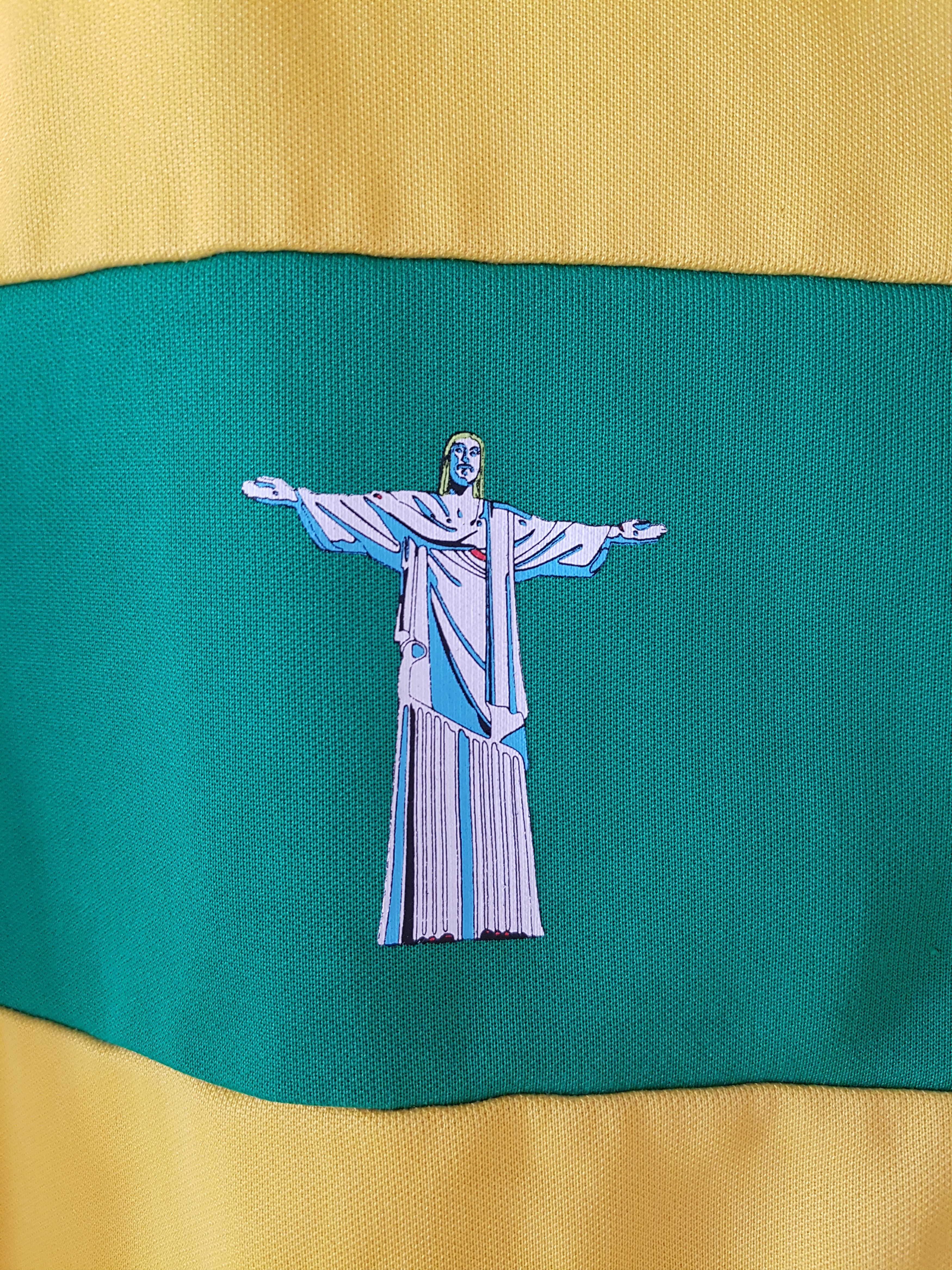 Adidas Adidas Brazil Rio de Janeiro Track Top Size US XL / EU 56 / 4 - 14 Thumbnail