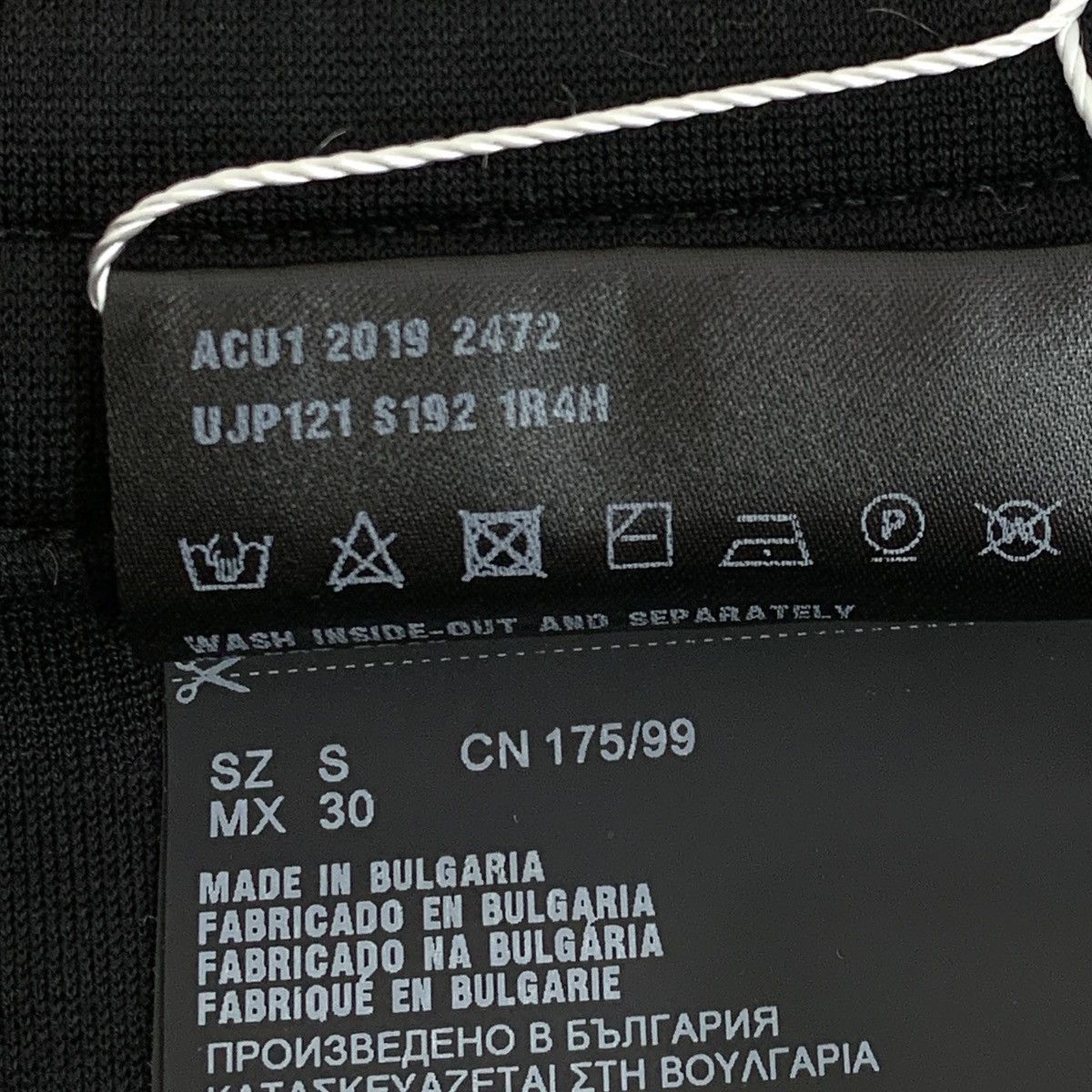 Prada Prada Black Triangle Logo Cotton Casual Pants K26WX Size US 32 / EU 48 - 8 Thumbnail
