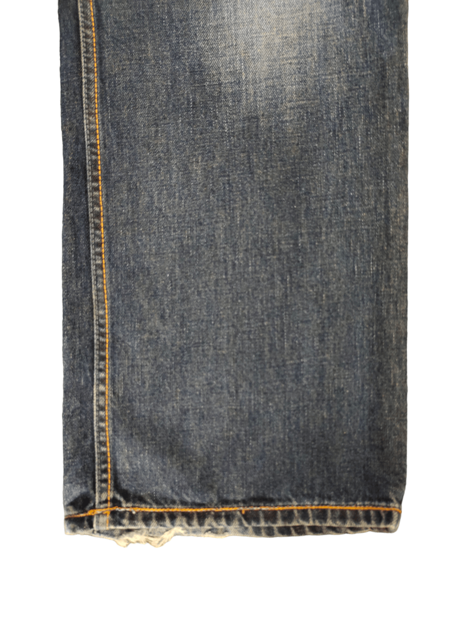 Diesel Loose Jeans Diesel D Logo Distress Faded Denim Y2k Size US 33 - 13 Thumbnail