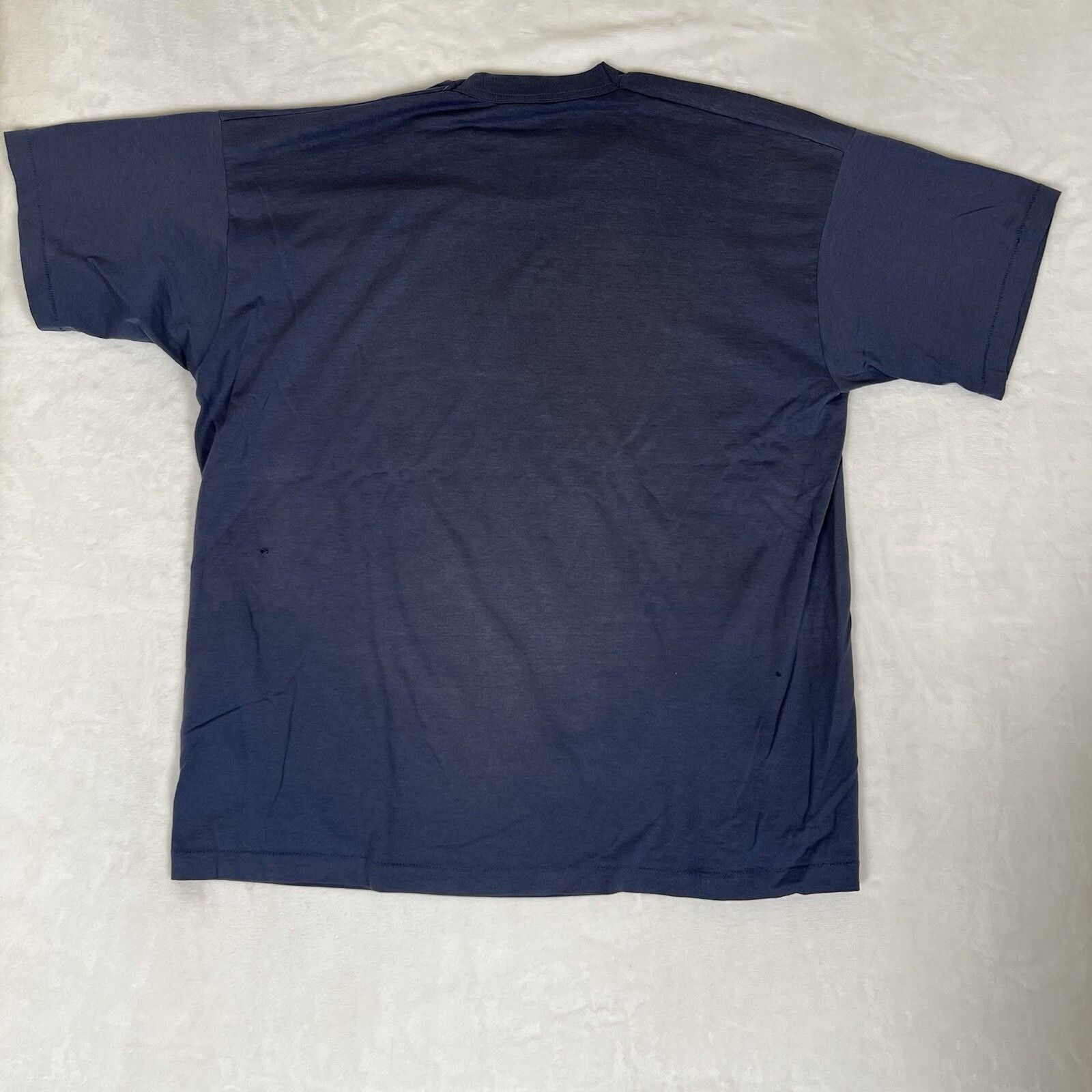 Fruit Of The Loom Vintage Raquette Lake New York T-Shirt Size 2XL Single Stitc Size US XXL / EU 58 / 5 - 8 Thumbnail