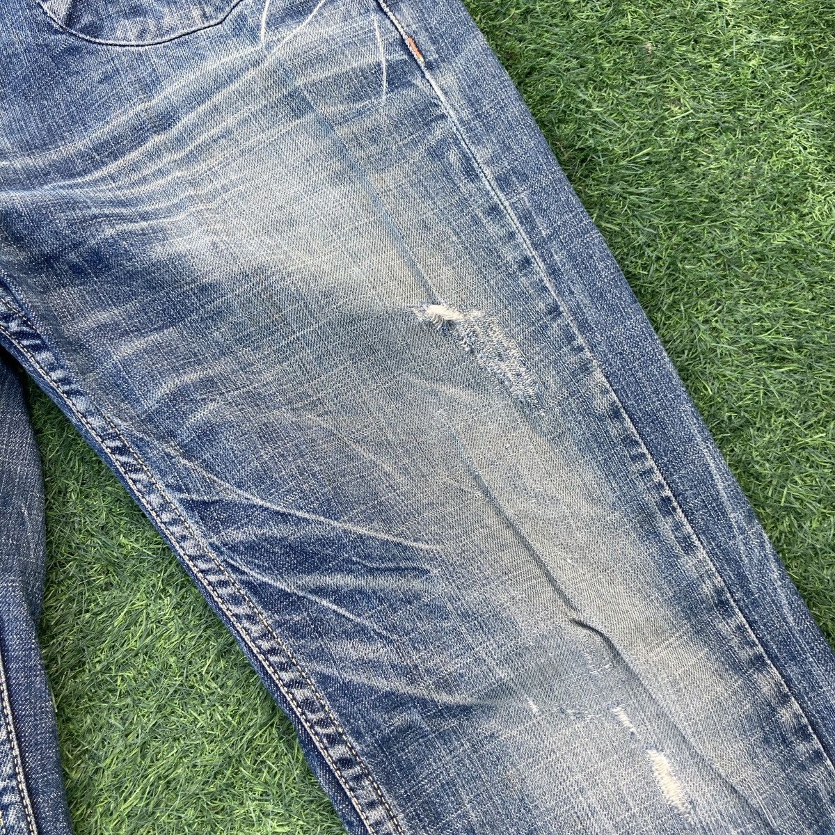 If Six Was Nine RED PEPPER FLARED BOOTCUT JEANS Size US 32 / EU 48 - 10 Thumbnail
