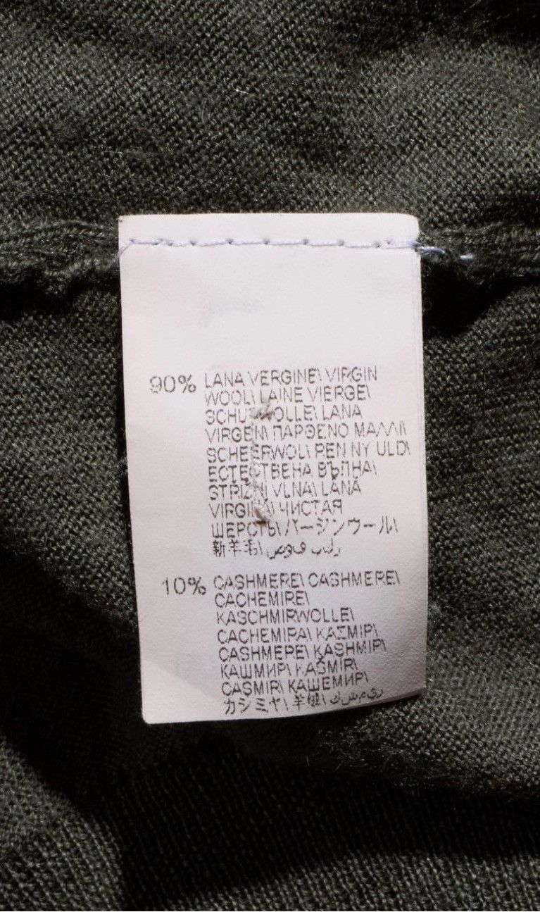 Brunello Cucinelli Brunello Cucinelli Men's Cashmere Blend Sweater M Green Size US M / EU 48-50 / 2 - 8 Thumbnail