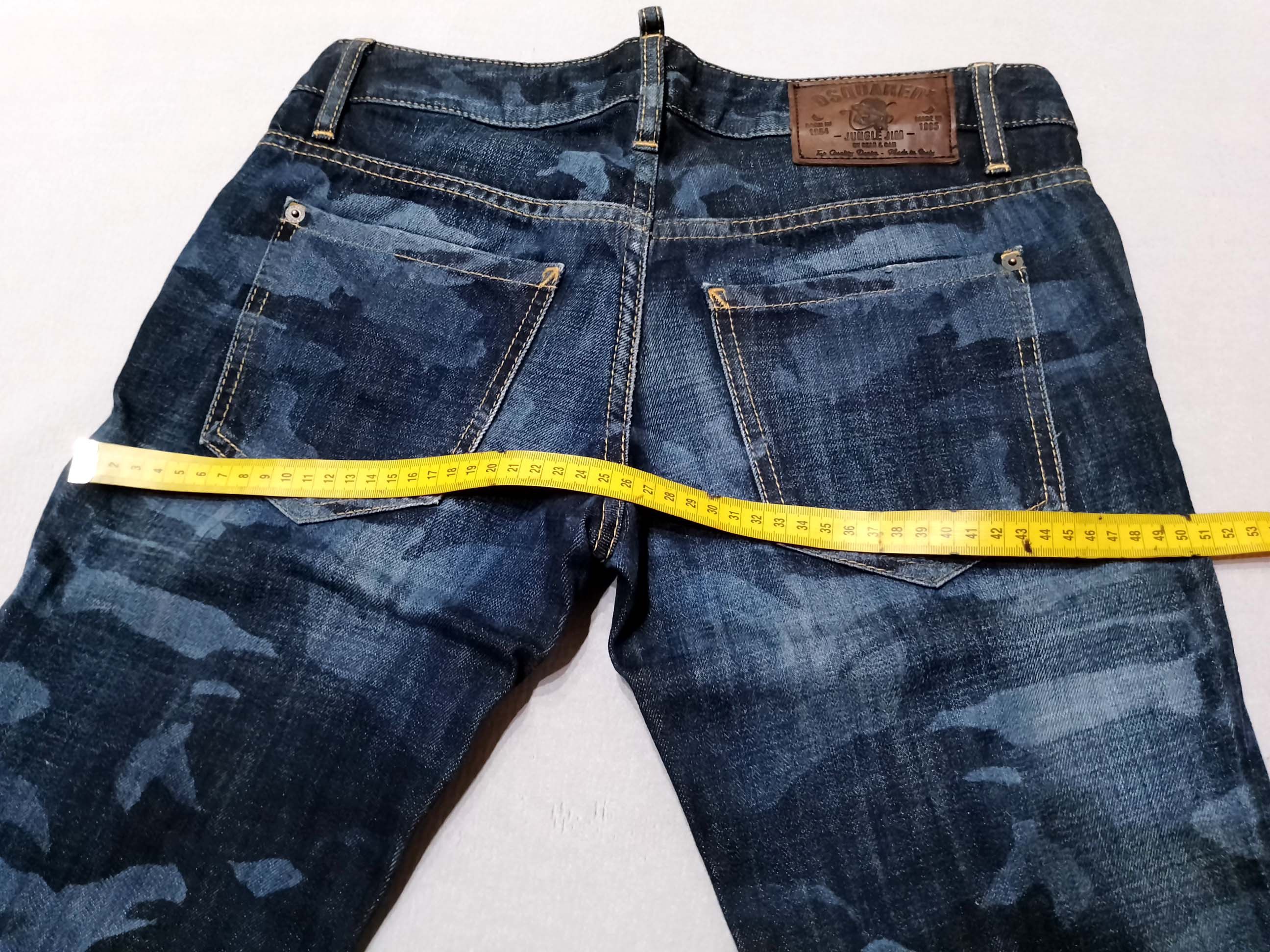 Dsquared2 Dsquared2 Jungle Jim Super Slim Jeans – IT 42 Camouflage Size 28" / US 6 / IT 42 - 16 Thumbnail