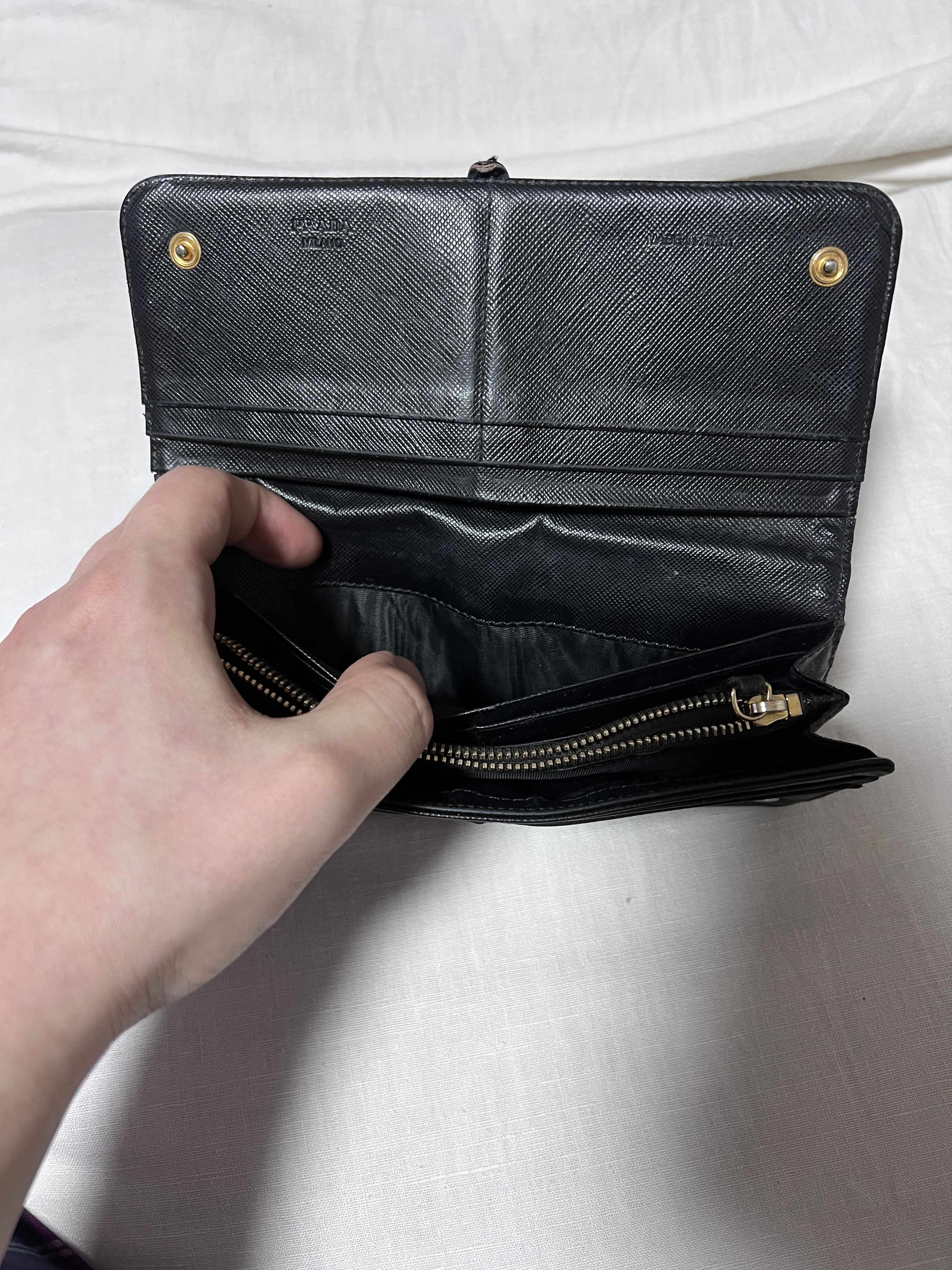 Prada Prada Vintage Y2K Nylon Wallet Size ONE SIZE - 14 Thumbnail