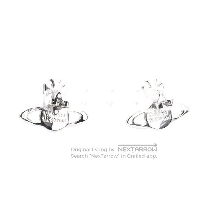 Vivienne Westwood Vivienne Westwood Saturn Crystal Stud Earrings Size ONE SIZE - 2 Thumbnail