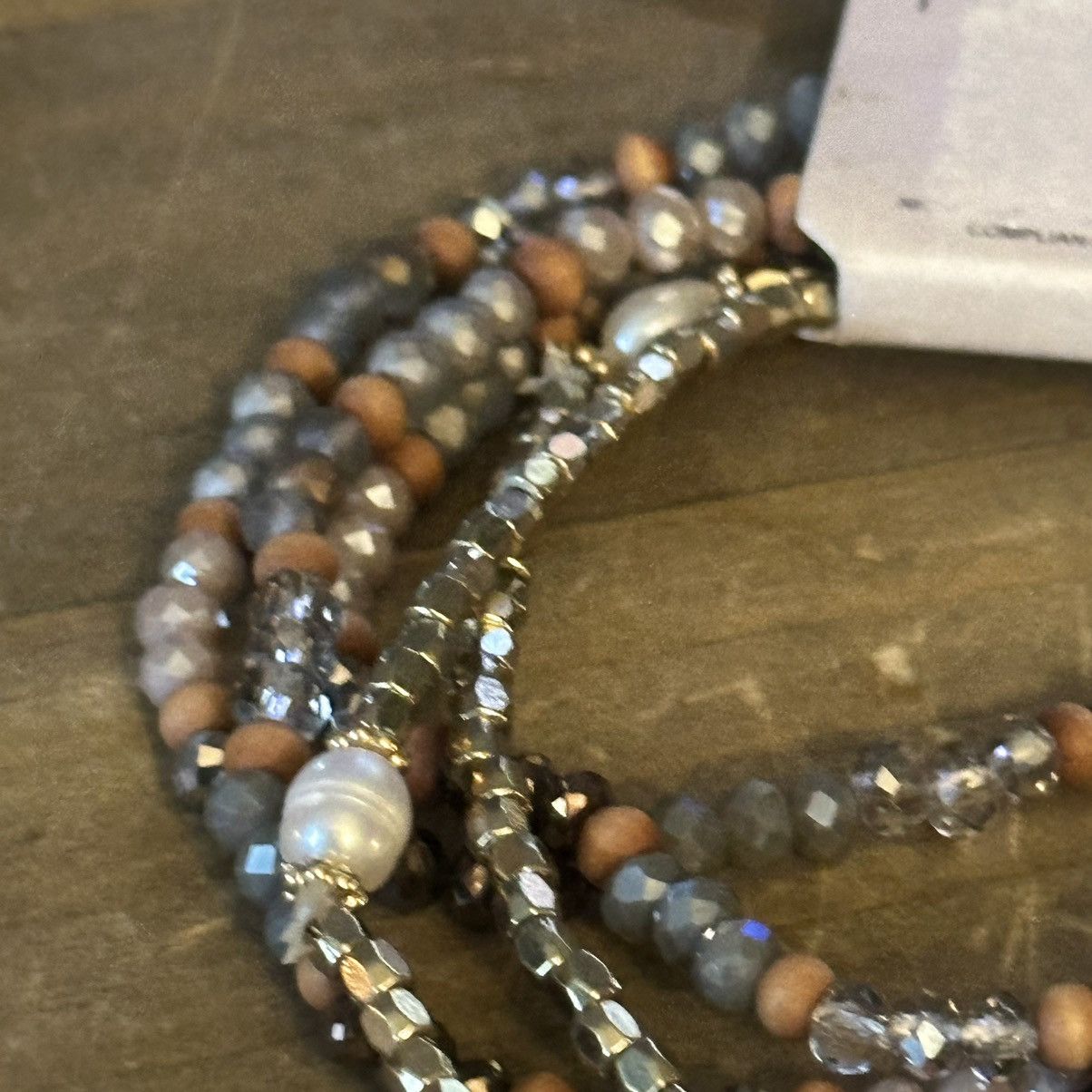 Other Frenzy glass bead tassel stretch bracelets Size ONE SIZE - 4 Thumbnail