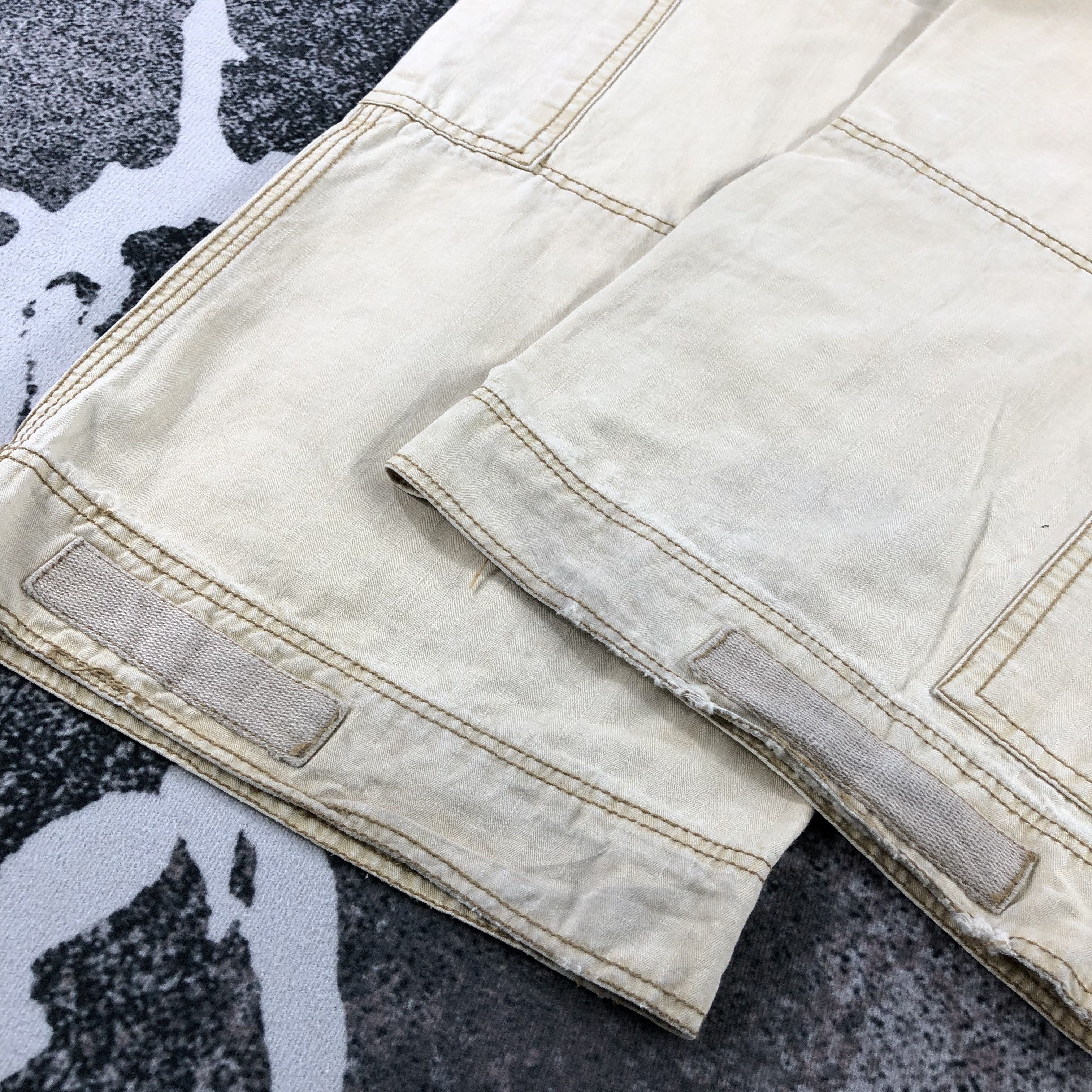 Japanese Brand Stra Raggio Cargo Pants Multipocket Tactical Trousers Size US 34 / EU 50 - 5 Thumbnail