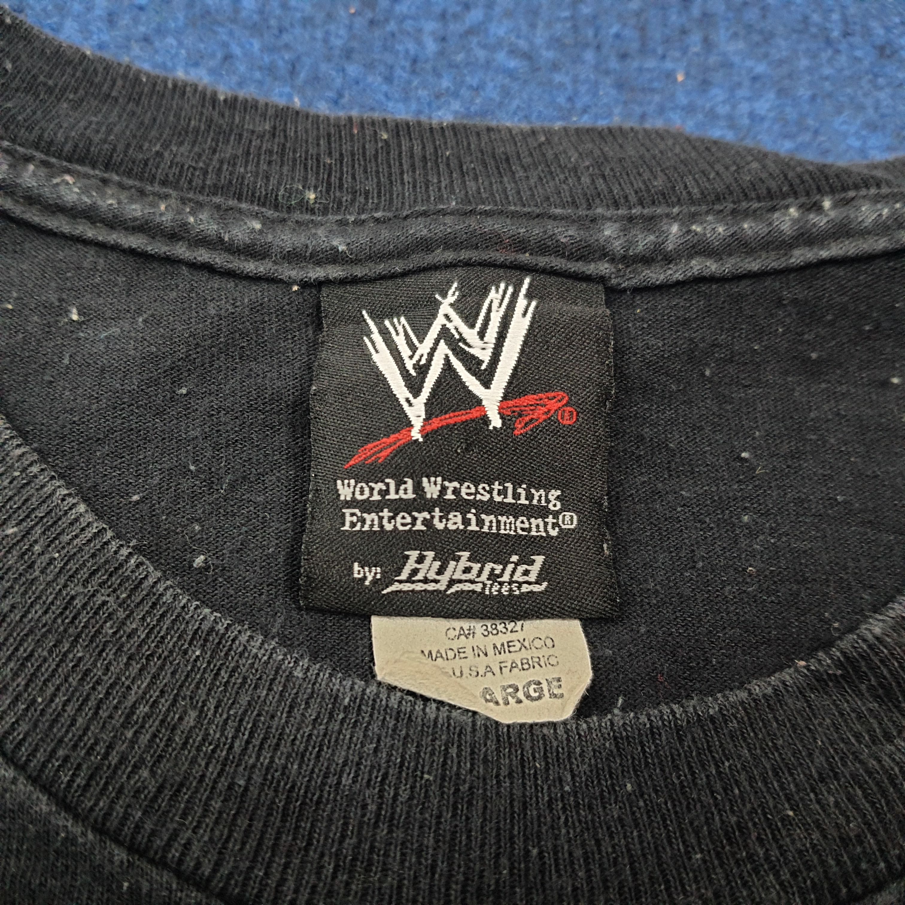 Vintage × WWE Vintage WWE John Cena World Wrestling Champion Tshirt Size US XL / EU 56 / 4 - 4 Thumbnail