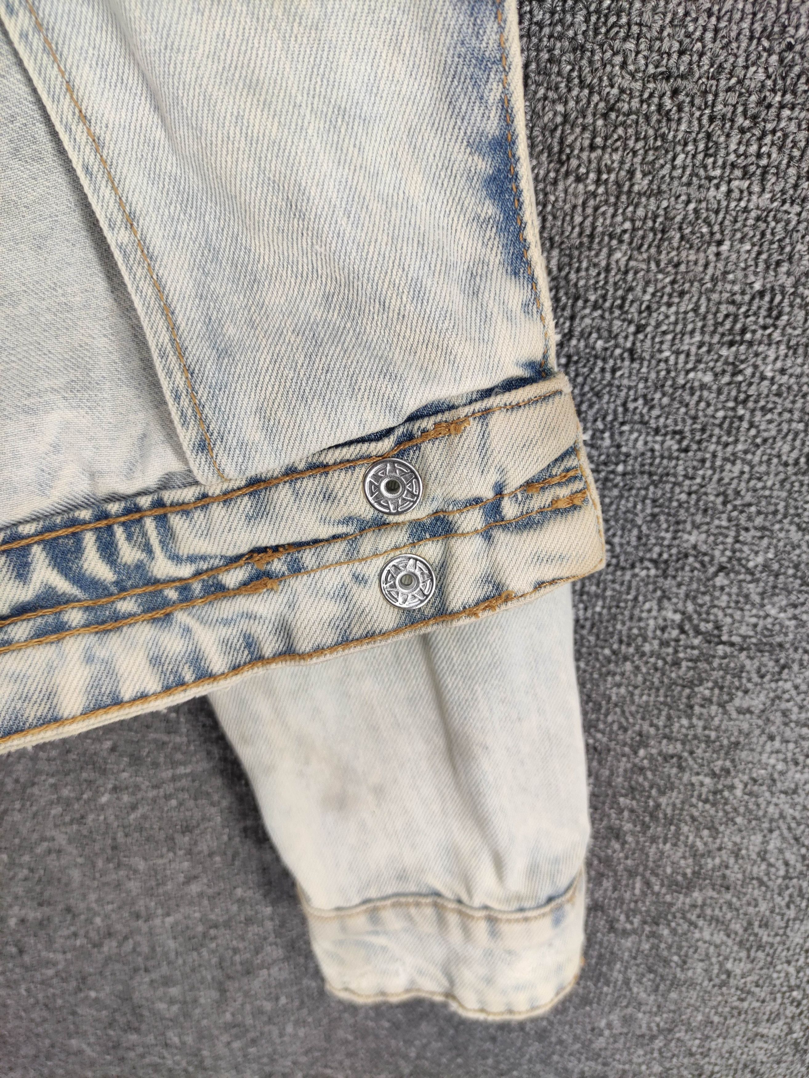 Zara Zara Trafalue Distressed Denim Jacket Zipper Size S / US 4 / IT 40 - 8 Thumbnail