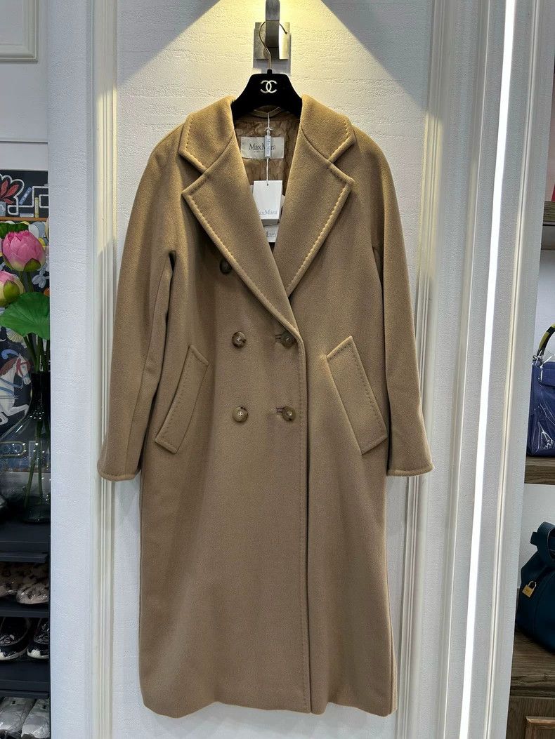 Max Mara Max Mara Camel 101801 Cashmere Coat Eternal Classic Size M / US 6-8 / IT 42-44 - 1 Thumbnail