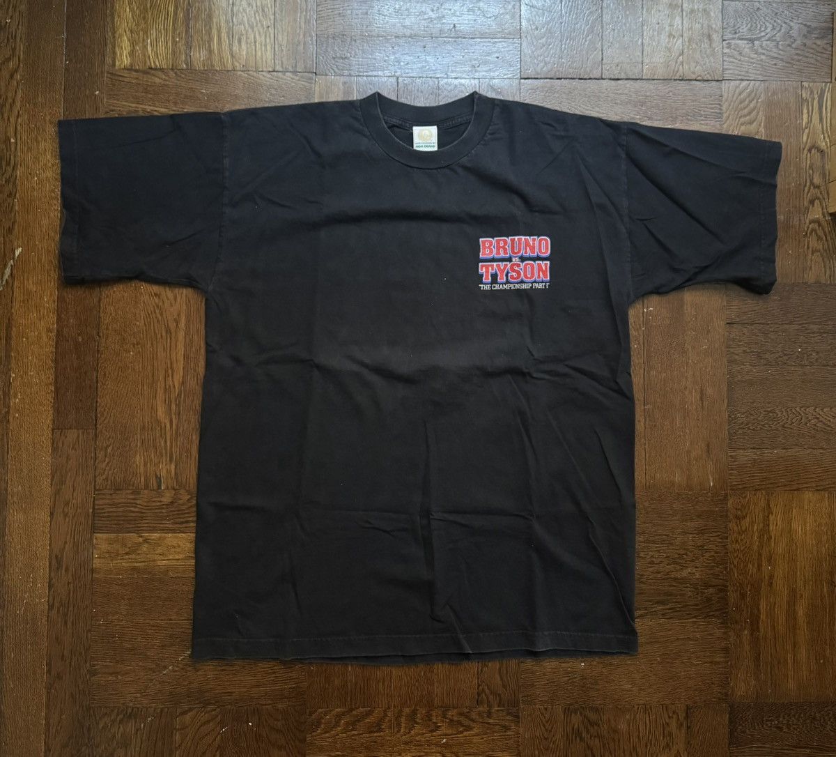 Other Vintage 1996 Tyson vs Bruno T Shirt Boxing MGM Promo Rap Tee Size US XL / EU 56 / 4 - 2 Thumbnail