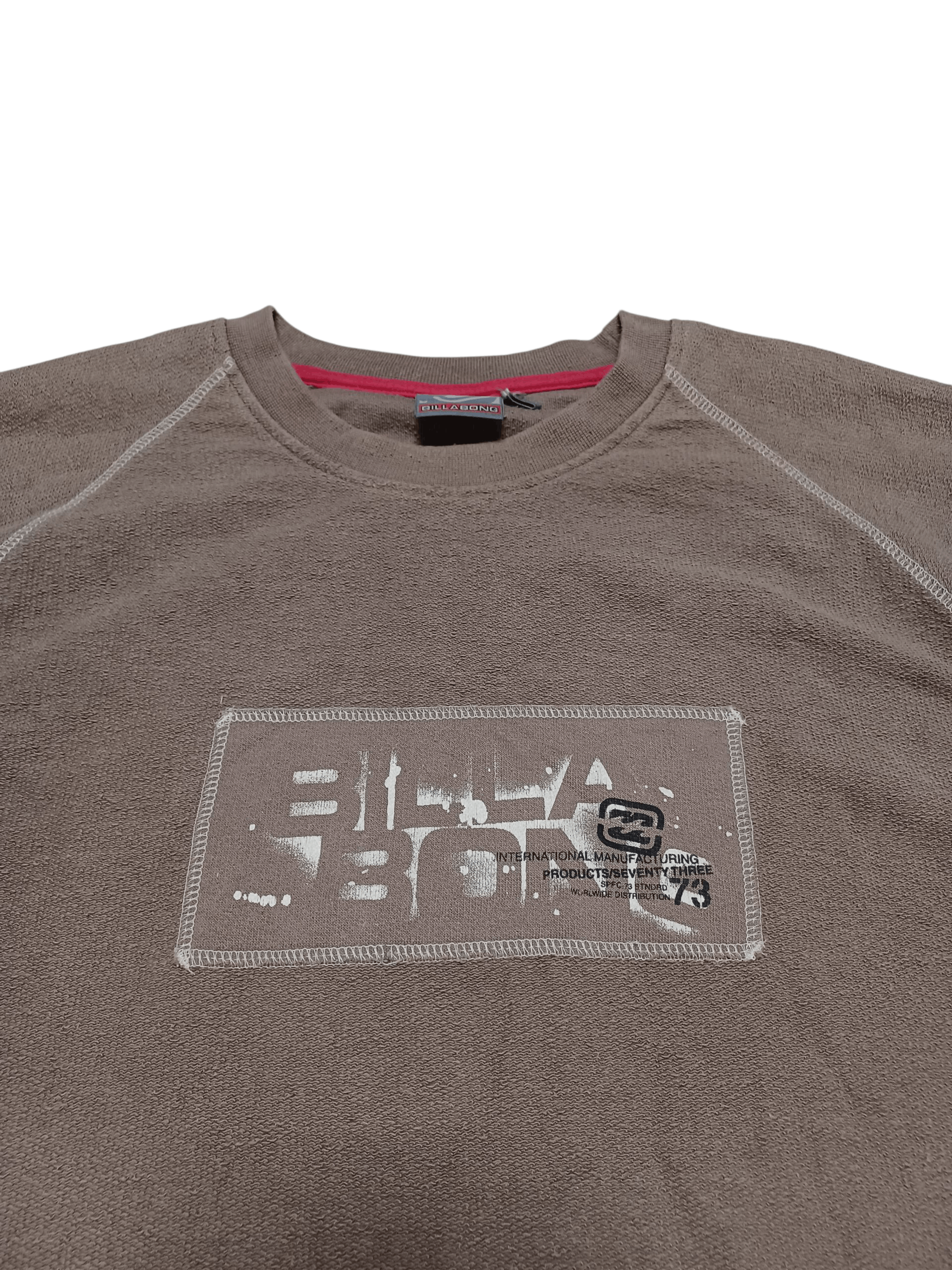 Billabong BILLABONG VINTAGE BIGLOGO BOXY SWEATSHIRT SK8 SURF Size US XL / EU 56 / 4 - 2 Thumbnail