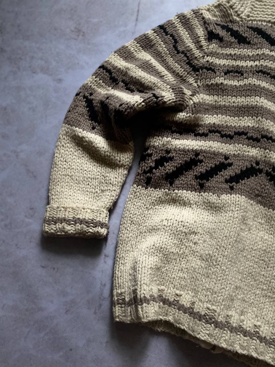 Diesel × Vintage Vintage 90s Diesel Bandits Knit Zip Up Cardigan Hype Rare Size US S / EU 44-46 / 1 - 8 Thumbnail