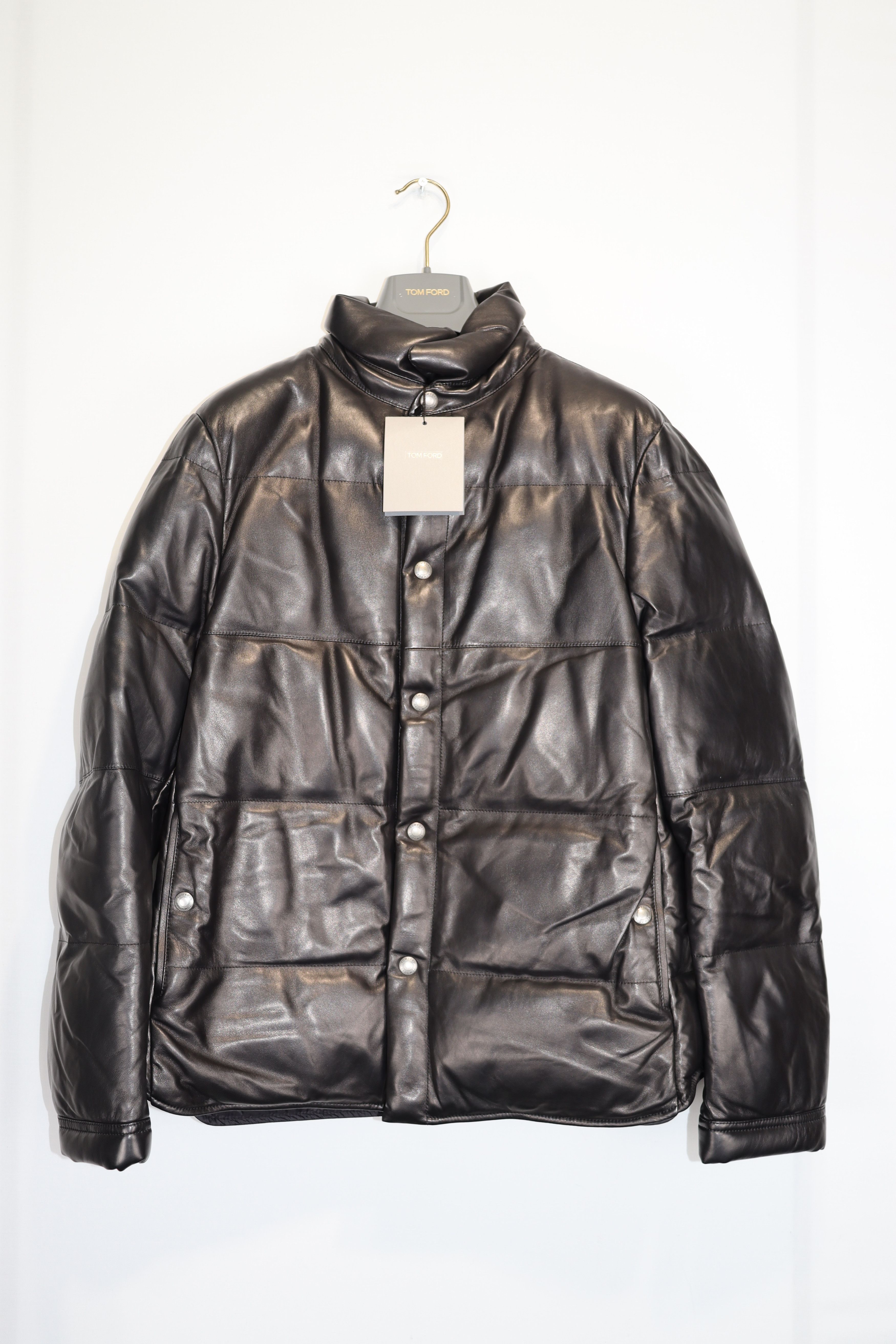 Tom Ford o1rshd1 Leather Jacket in Black Size US M / EU 48-50 / 2 - 2 Thumbnail
