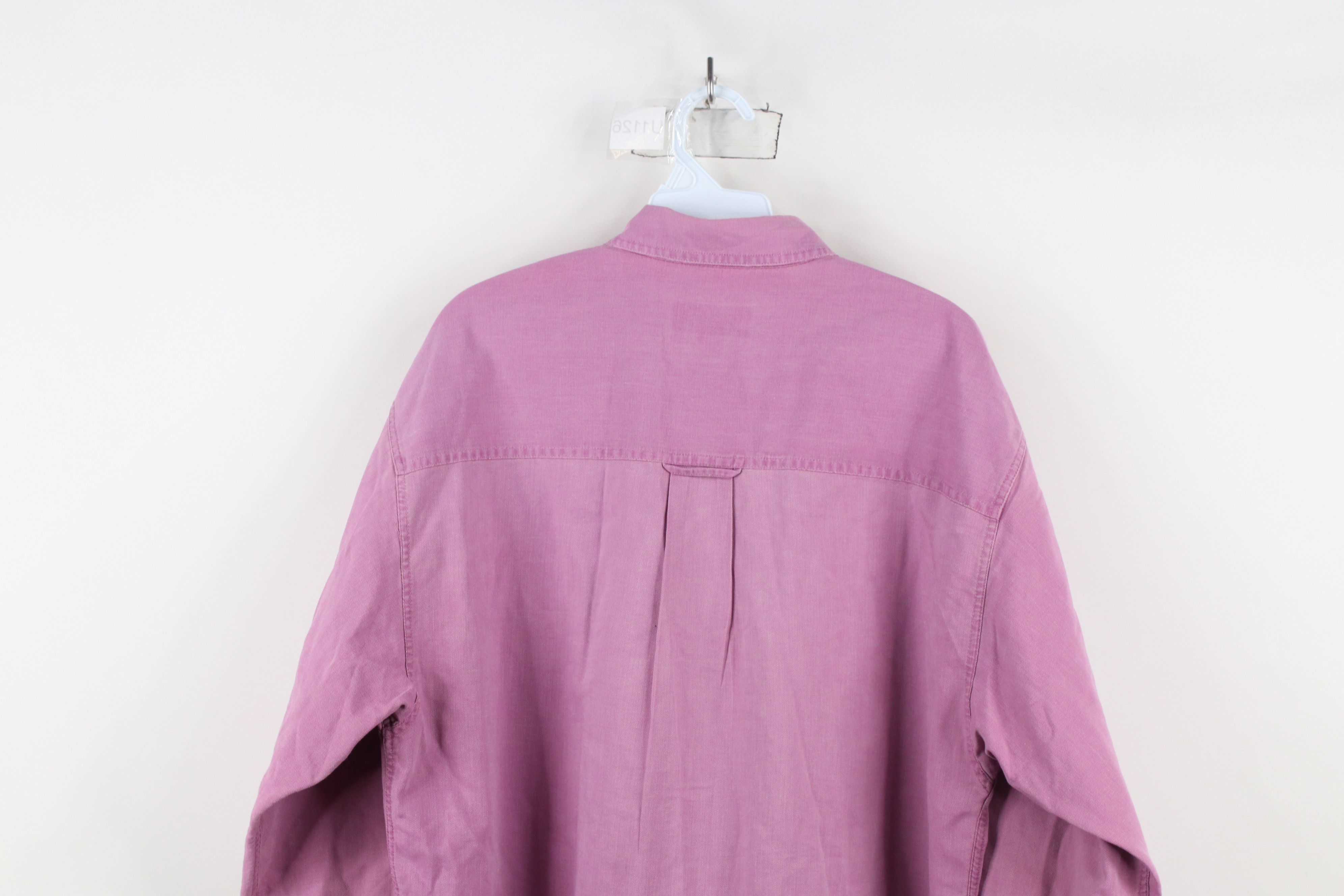 Eddie Bauer × Vintage Vintage 90s Eddie Bauer Winslow Oxford Button Down Shirt Size US M / EU 48-50 / 2 - 12 Thumbnail