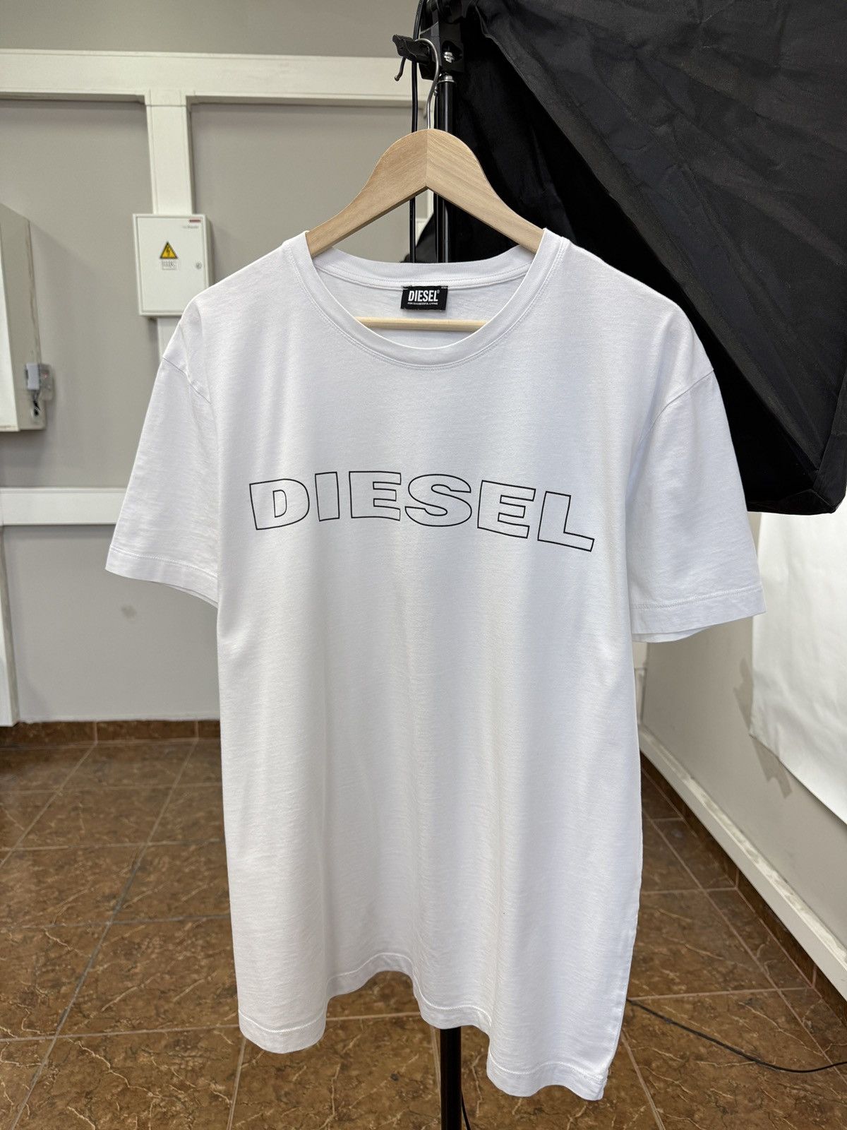 Diesel 🇺🇸 Diesel Classic T-Shirt For Successful Living Y2K Rare Size US XXL / EU 58 / 5 - 1 Thumbnail