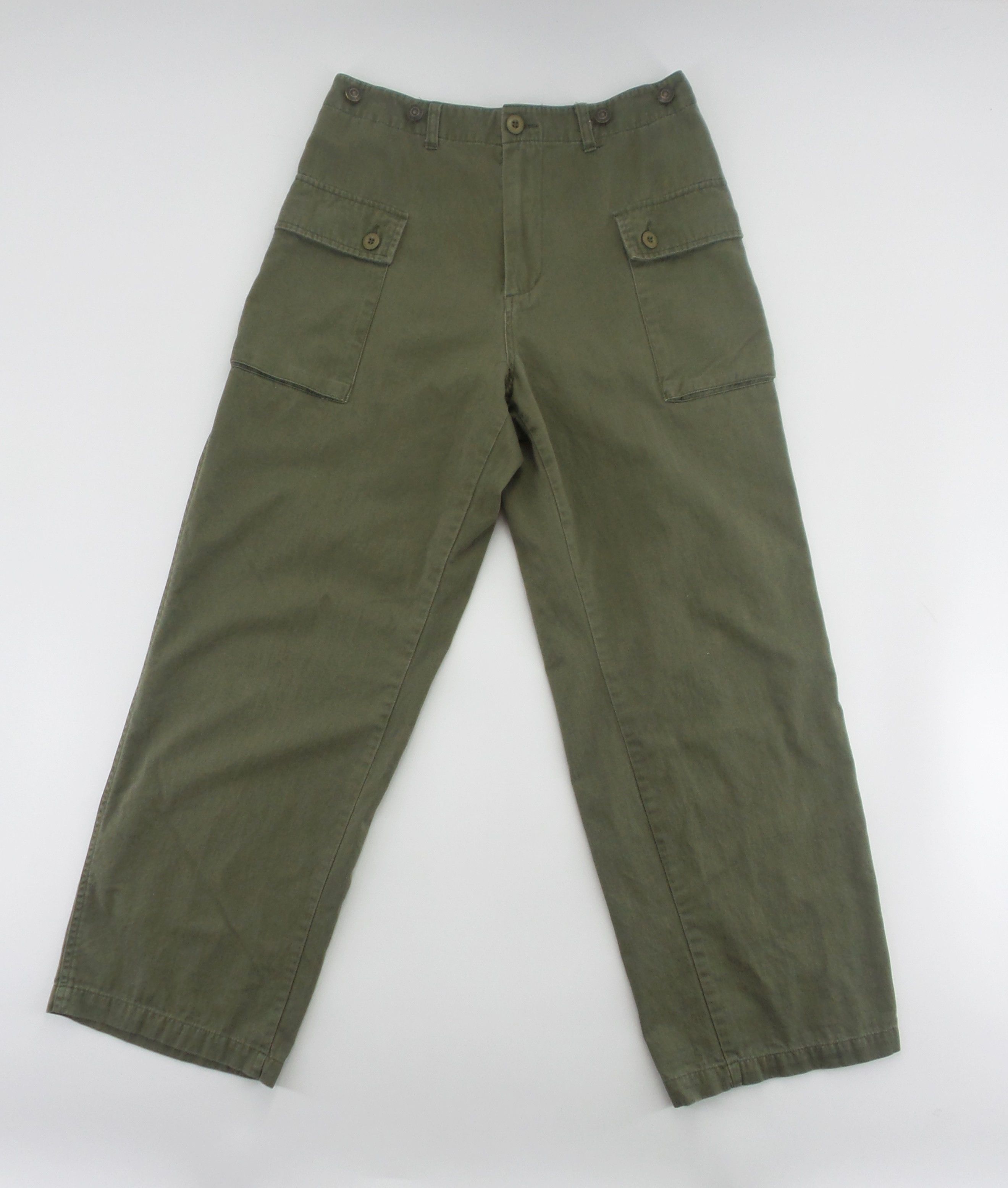 Japanese Brand Unbranded Military Style Monkey Pants W28xL38.5 Size US 28 / EU 44 - 1 Thumbnail