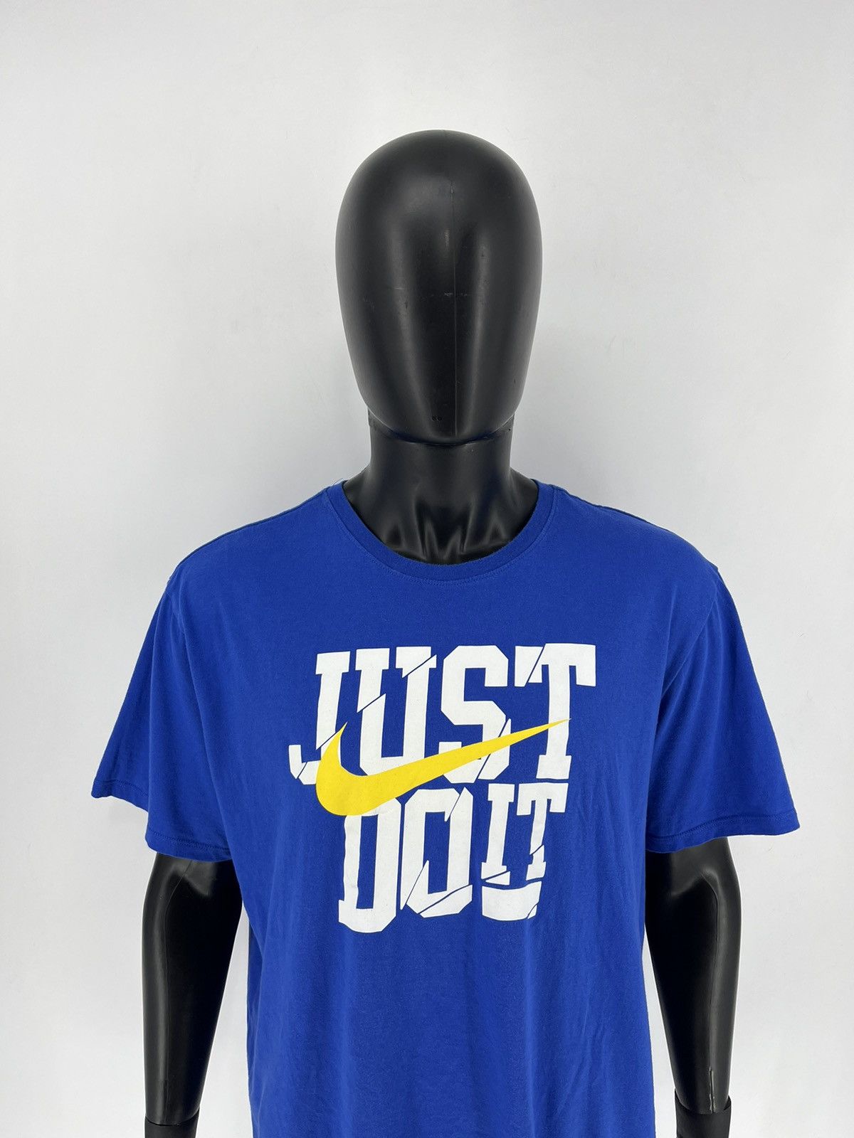 Nike × Vintage Vintage 90s NIKE JUST DO IT SWOOSH Tee Streetwear Y2K Style Size US XXL / EU 58 / 5 - 5 Thumbnail