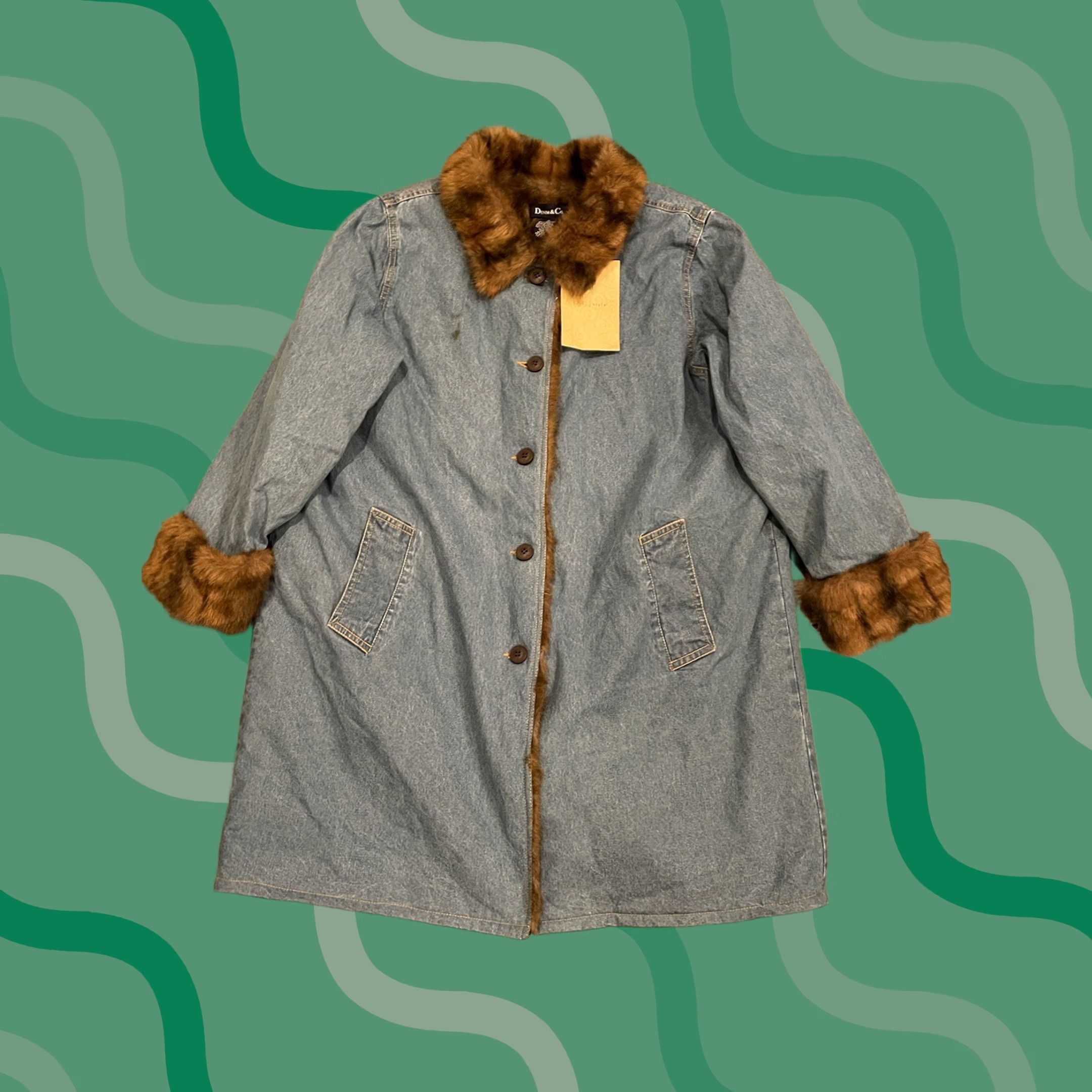 Denim & Co. VINTAGE? Size XXL / US 16-18 / IT 52-54 - 1 Thumbnail