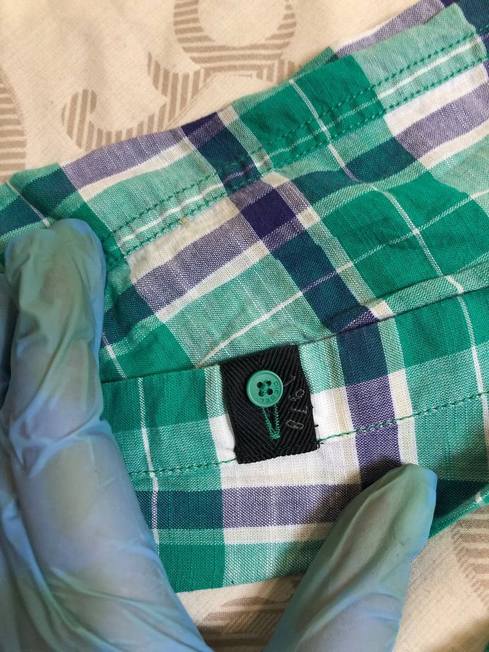 Diesel Diesel Green Plaid Button-Up Shirt Size US M / EU 48-50 / 2 - 10 Thumbnail