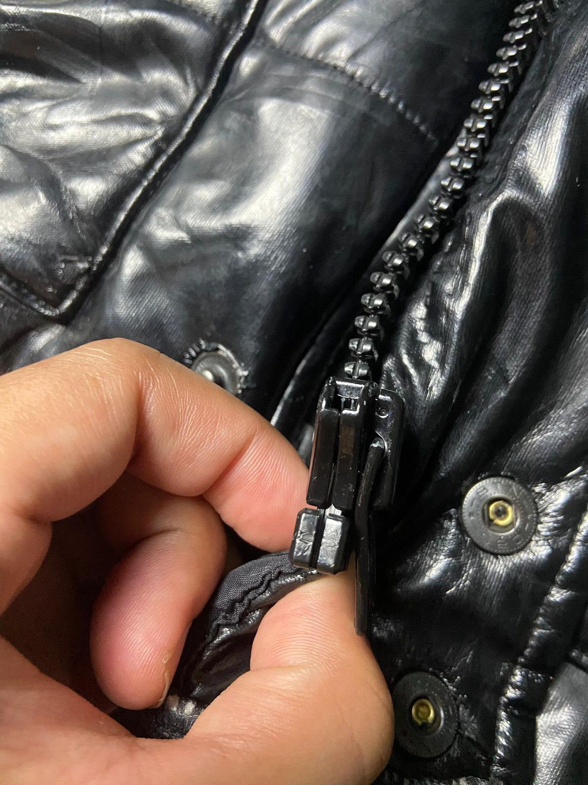 Kadoya Vintage Black Horse Kadoya Custom Leather Jacket (168) Size US L / EU 52-54 / 3 - 9 Thumbnail