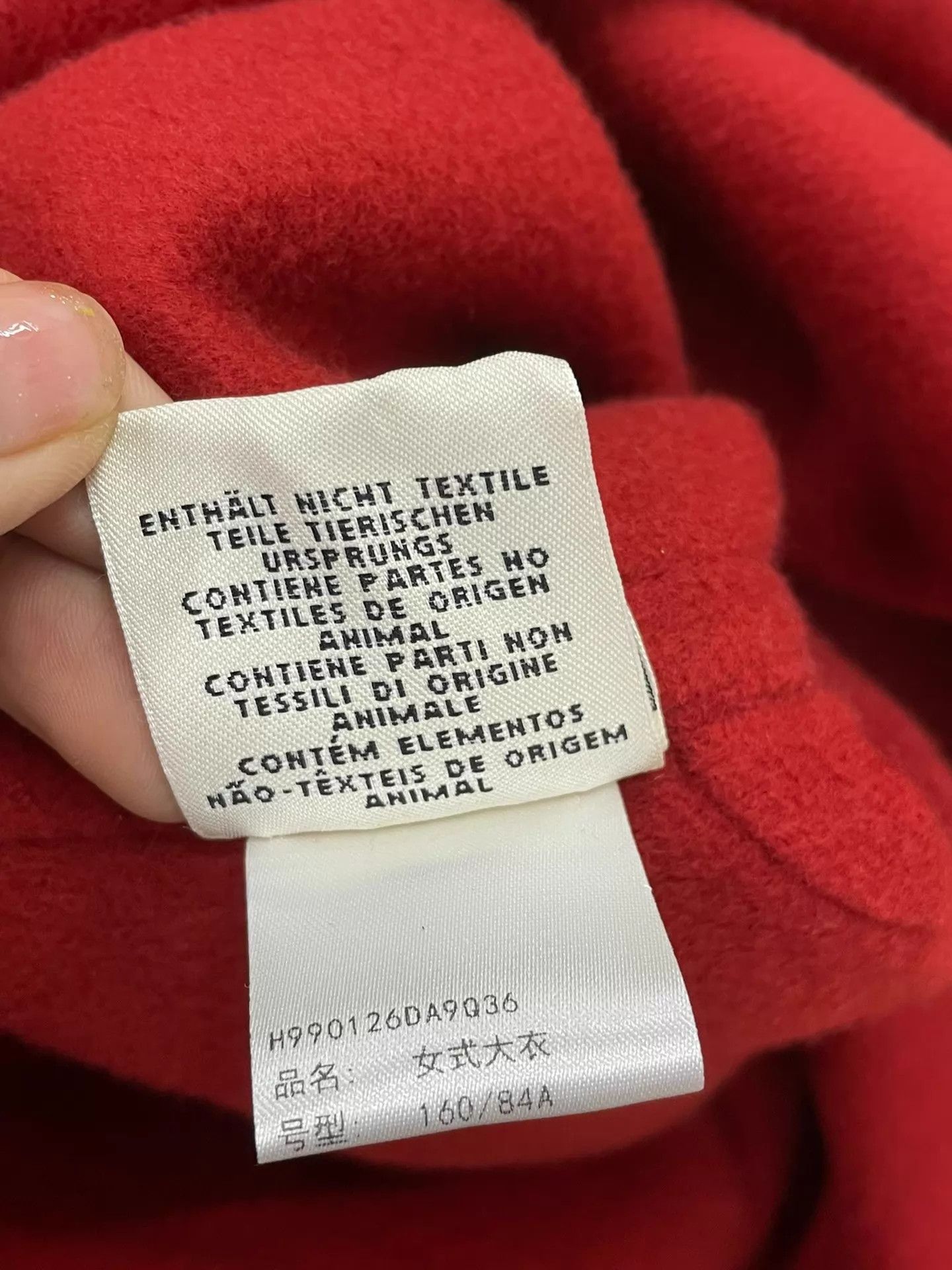 Hermes Hermes Red Belted Collar Cashmere Overcoat 36 New With Tags Size XS / US 0-2 / IT 36-38 - 6 Thumbnail