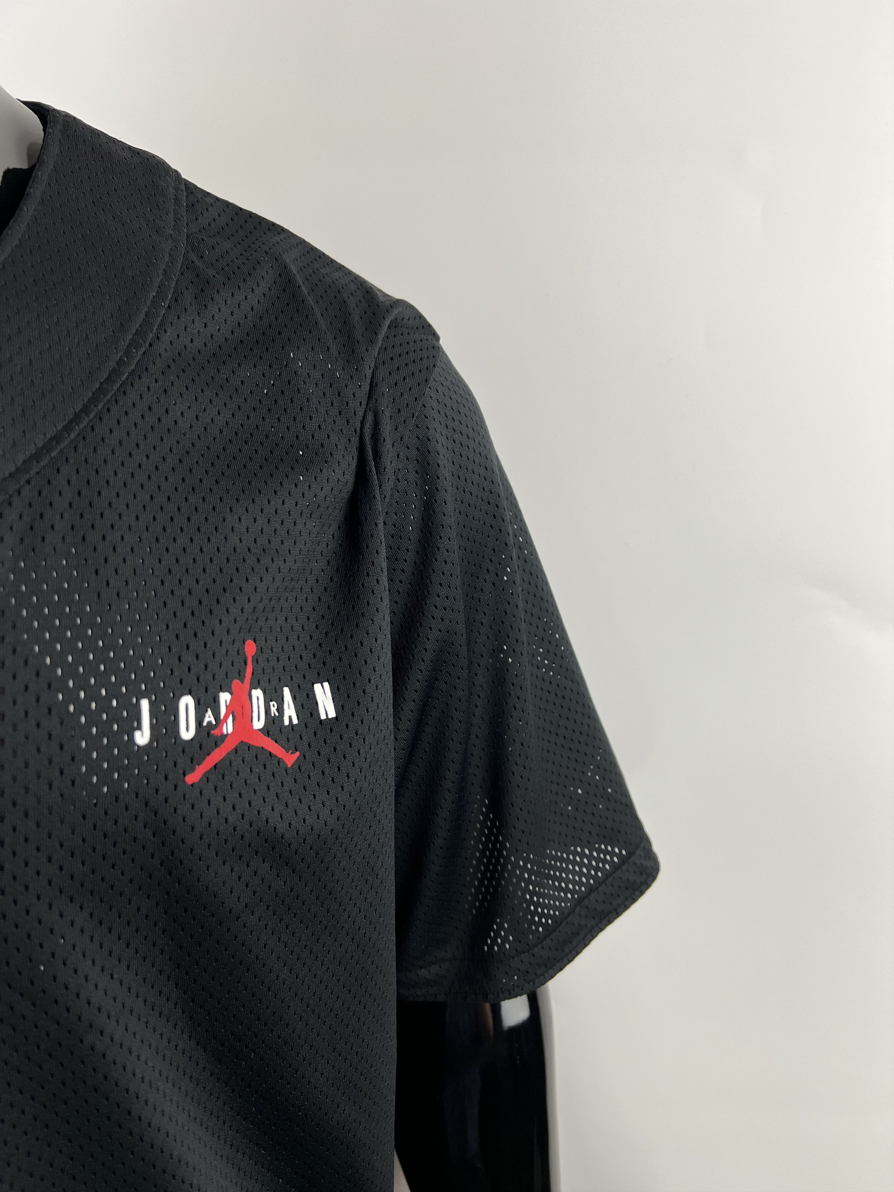 Jordan Brand Jordan Black Mesh Jersey Size XXL Size US XXL / EU 58 / 5 - 4 Thumbnail