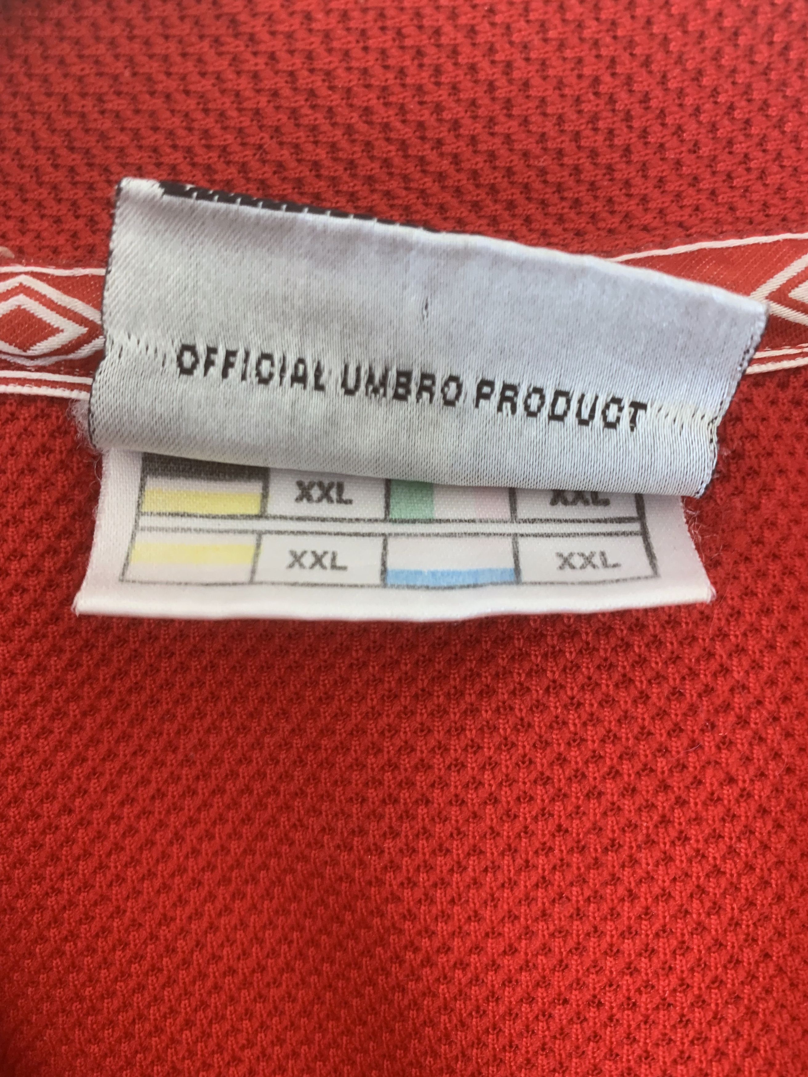 Umbro Umbro Zip-Collar Sweatshirt Size US XXL / EU 58 / 5 - 10 Thumbnail