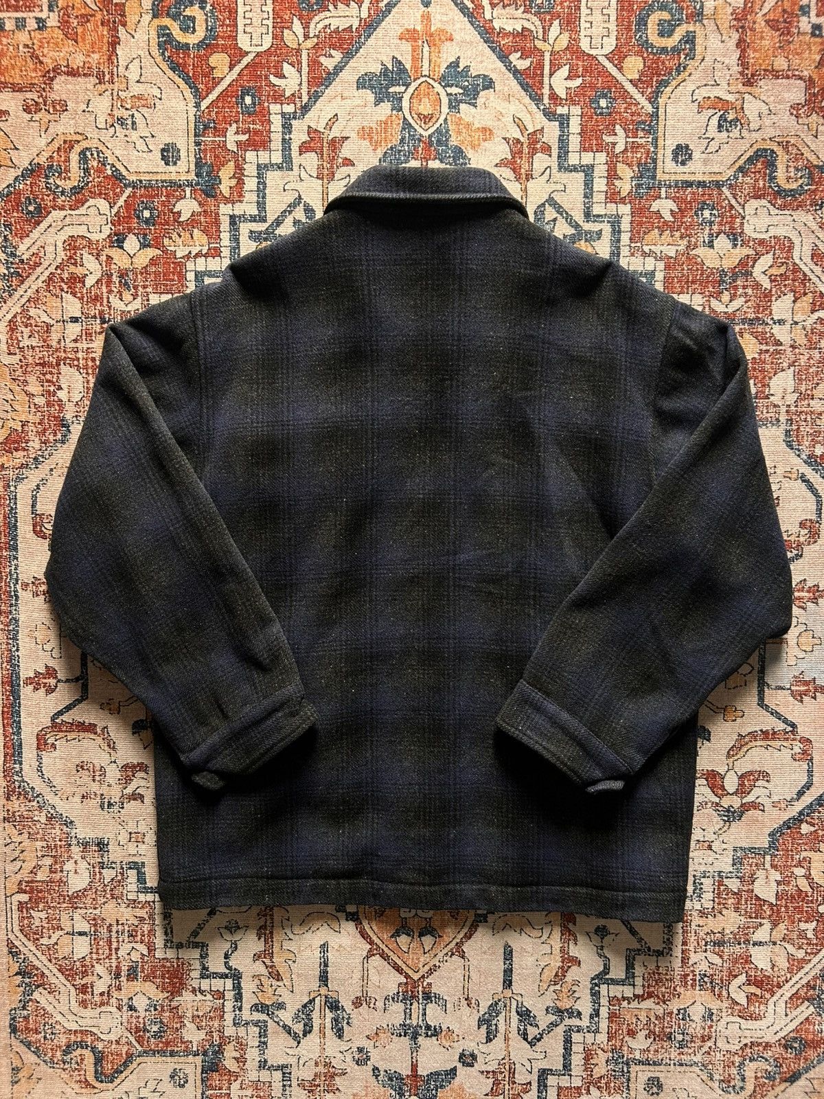 Oshkosh 90s Oshkosh B’Gosh Checkered Plaid Wool Jacket Size US L / EU 52-54 / 3 - 6 Thumbnail