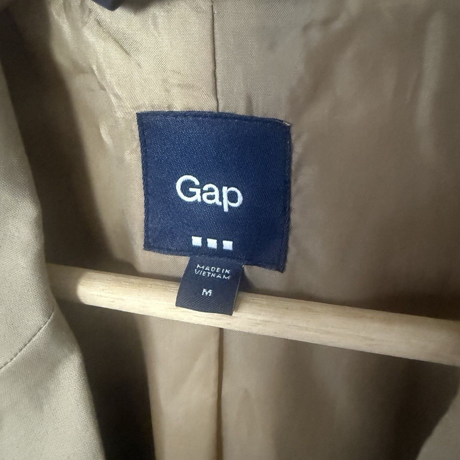 Gap Gap Khaki Blazer Sport Coat Jacket Caramel Cotton Career Size US M / EU 48-50 / 2 - 3 Thumbnail