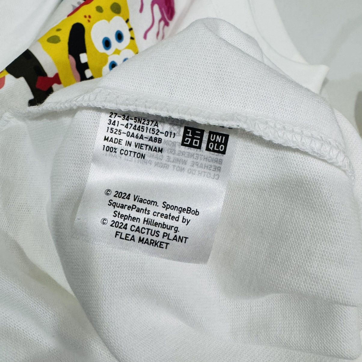 Cactus Plant Flea Market × Uniqlo Uniqlo x CPFM Spongebob Squarepants UT Graphic T-Shirt Size US S / EU 44-46 / 1 - 6 Thumbnail