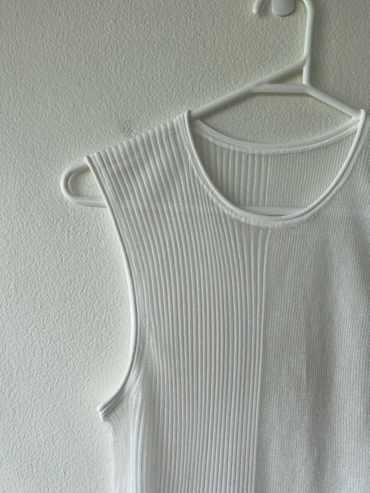 Dion Lee New dion lee top singlet vest sheer tank ivory large l Size L / US 10 / IT 46 - 4 Thumbnail