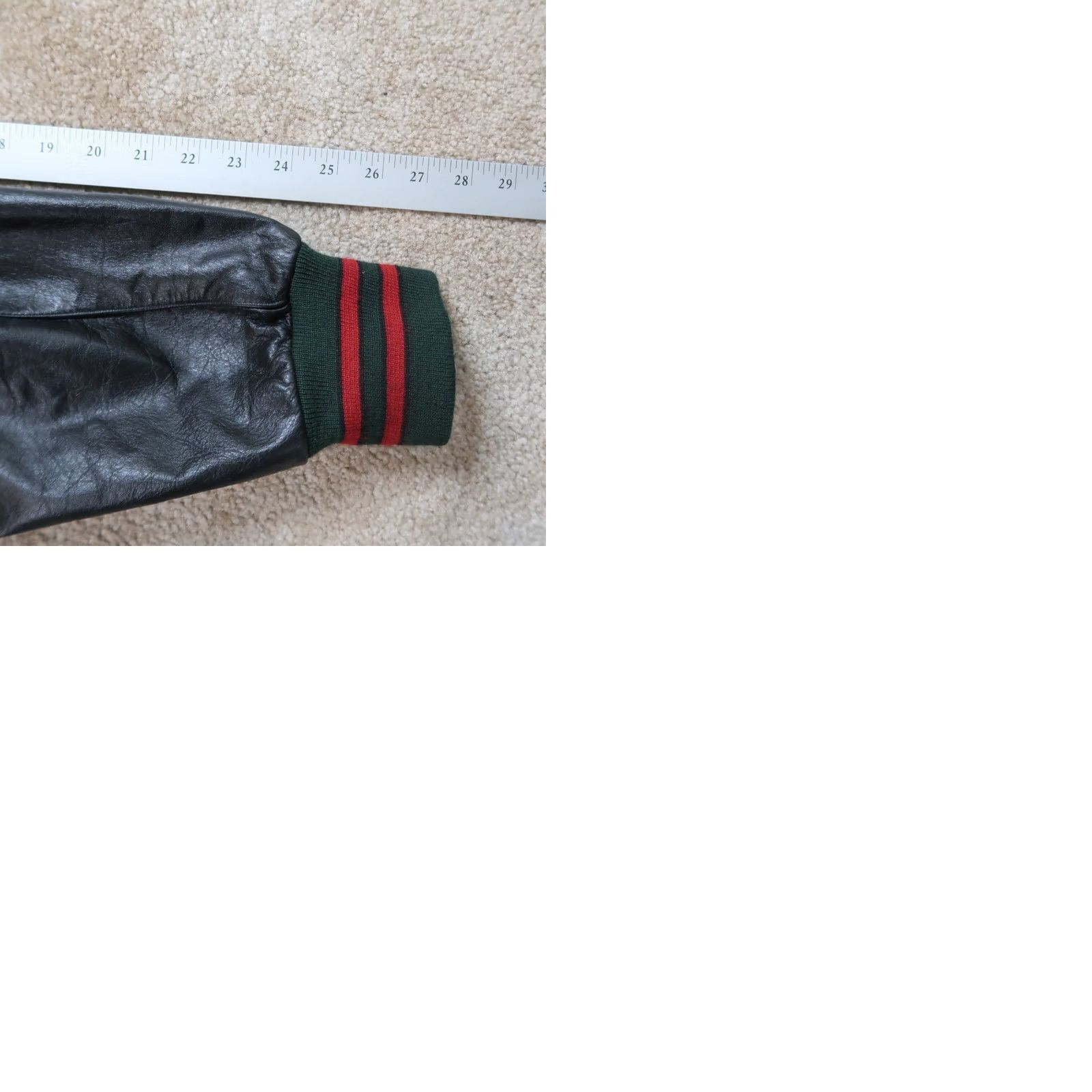 Holloway VINTAGE Mountain Dew Varsity Jacket Men XL Green Black Snap Button Leather Sleeves Embroidered Logo Zipper Pockets Wide Size? (adjusted to fit rules) Size US XL / EU 56 / 4 - 9 Thumbnail